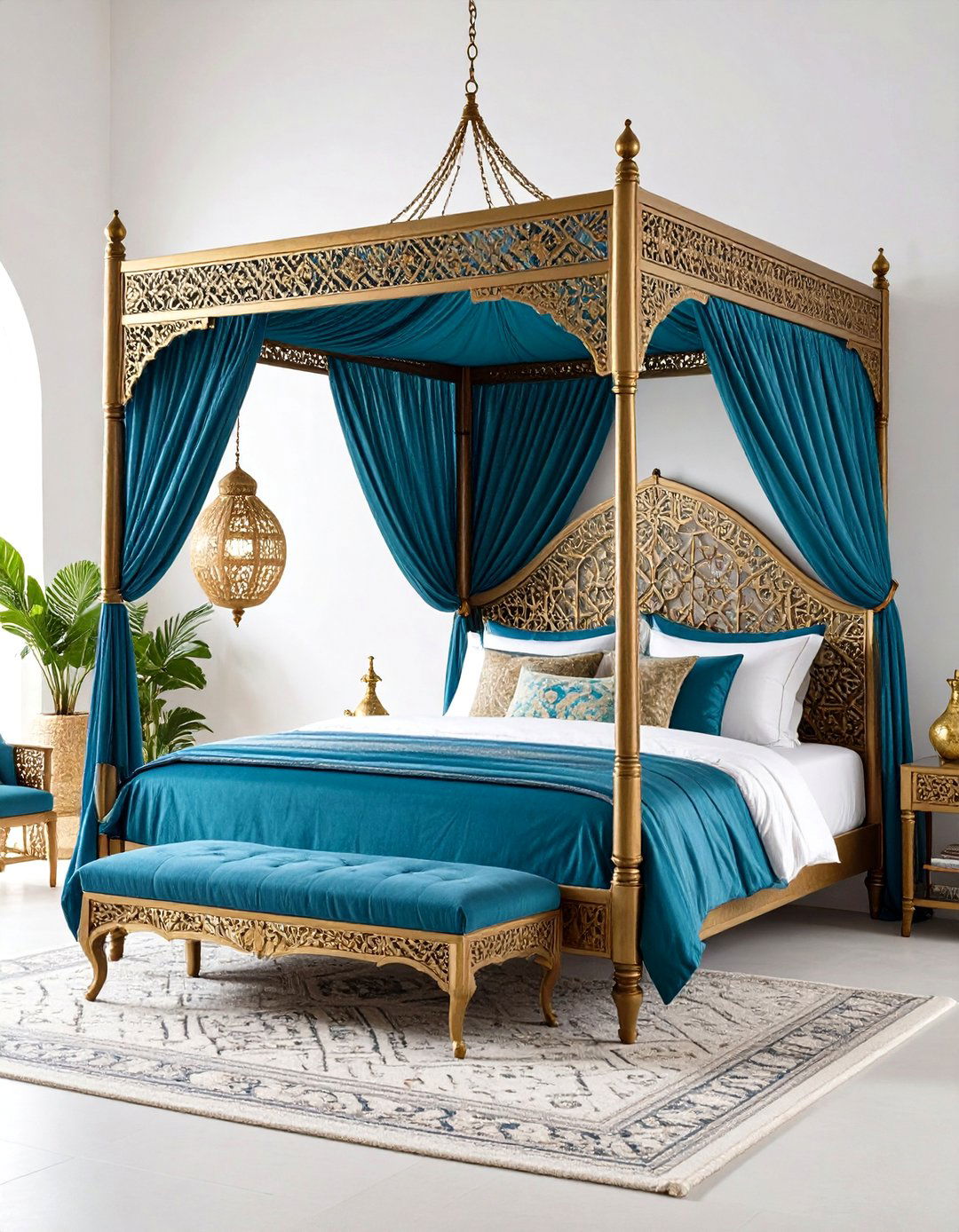 Moroccan Inspired Canopy Bed - 24 Canopy Bed Ideas