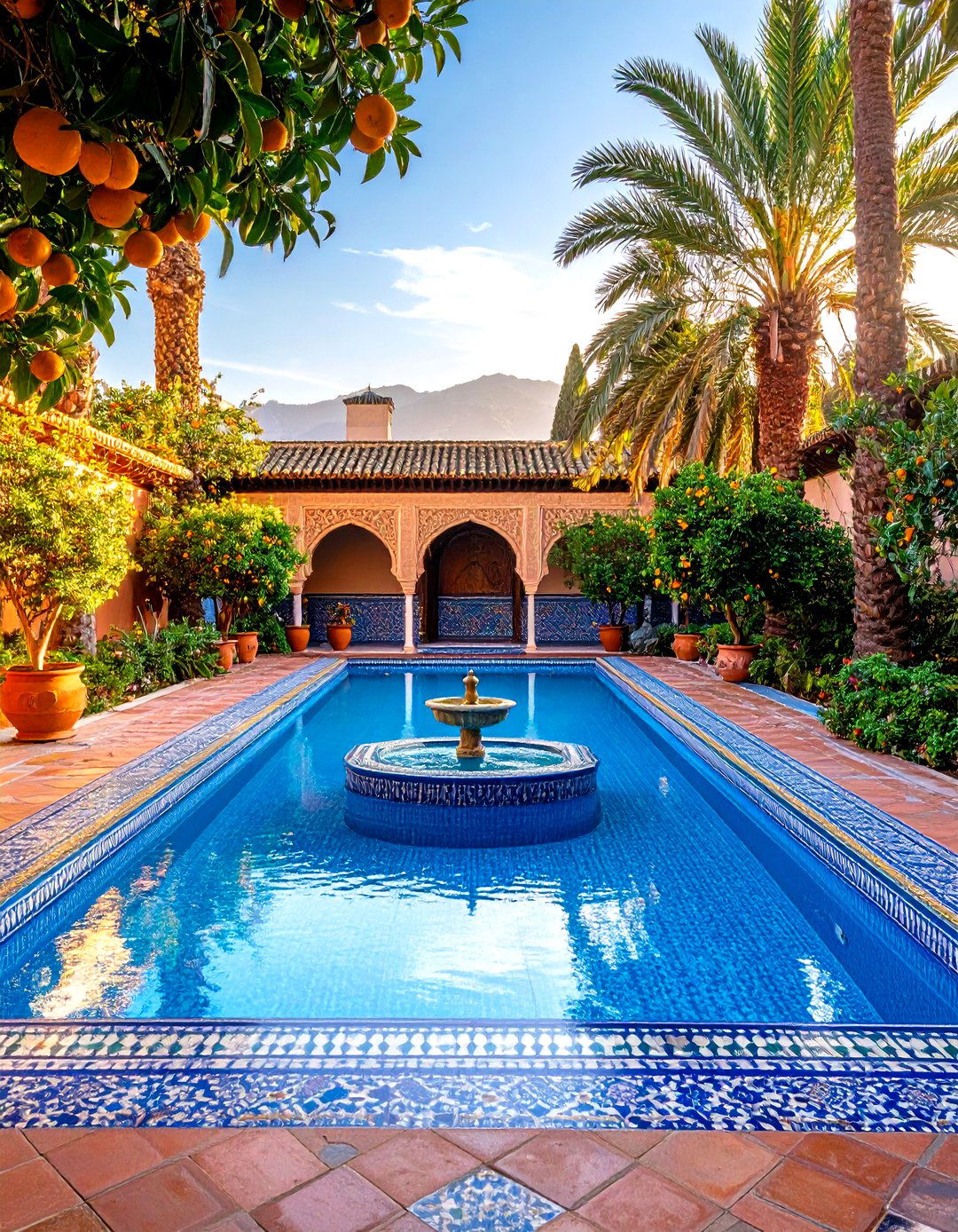 Moroccan Inspired Spool Oasis - 24 Spool Pool Ideas