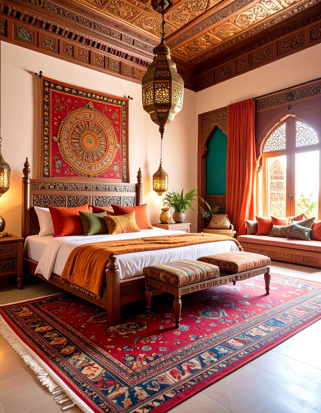 Moroccan Spice Market Bedroom - 24 Dreamy Bedroom Design Ideas