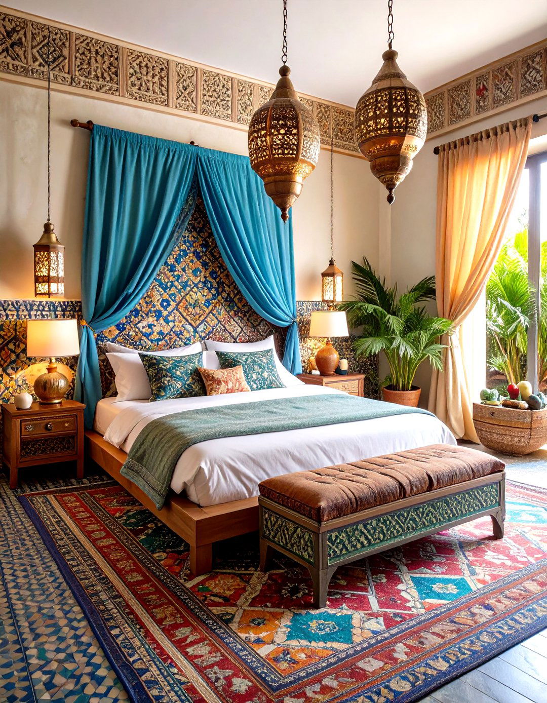 Moroccan Spice Market Inspiration - 24 Mediterranean Bedroom Ideas
