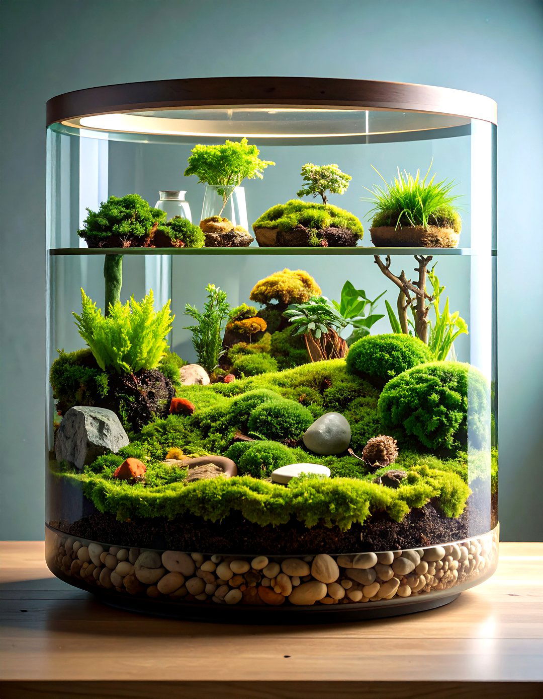 Moss Garden Landscape - 24 Terrarium Ideas