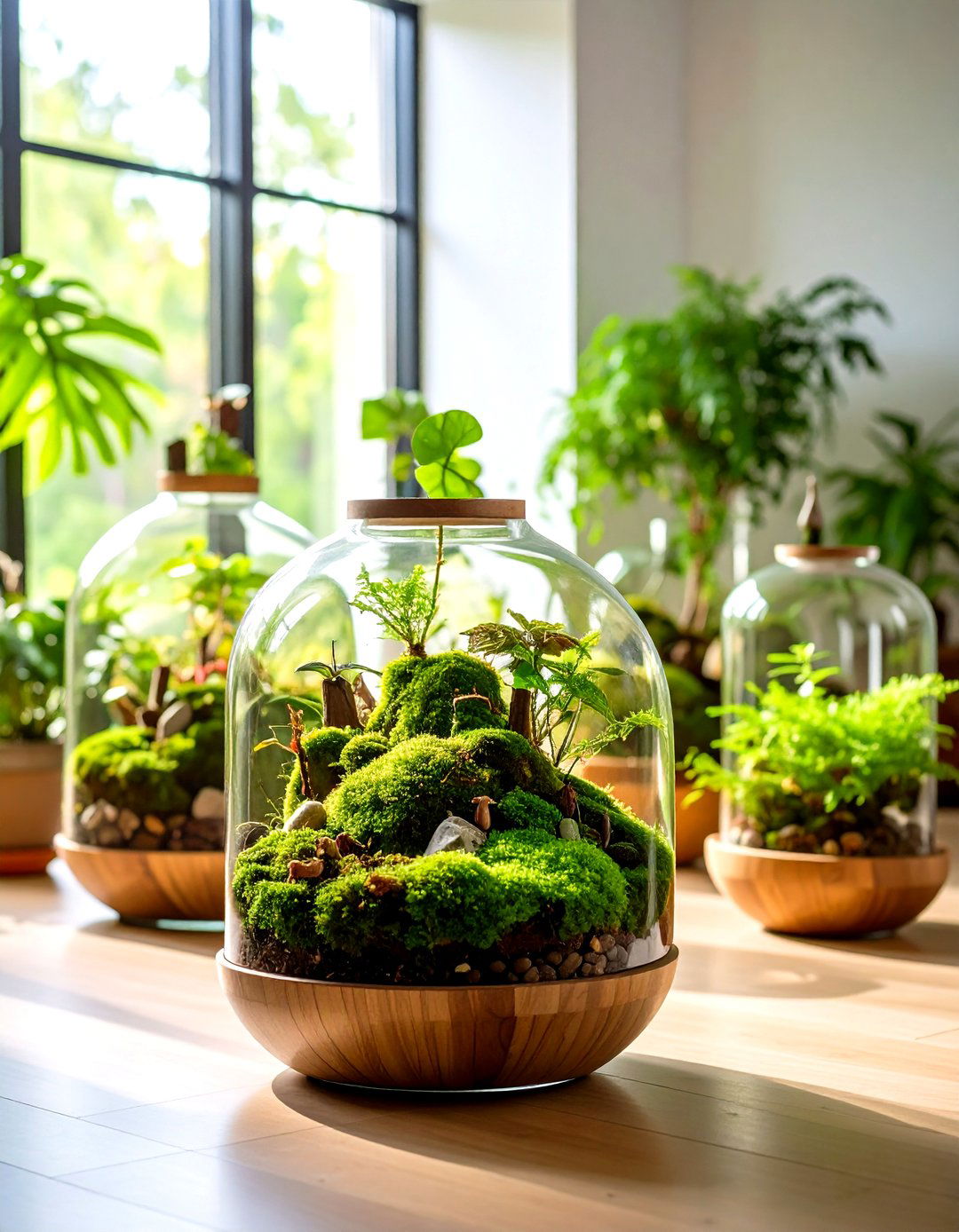 Moss Terrarium Garden Room - 24 Moss Garden Ideas