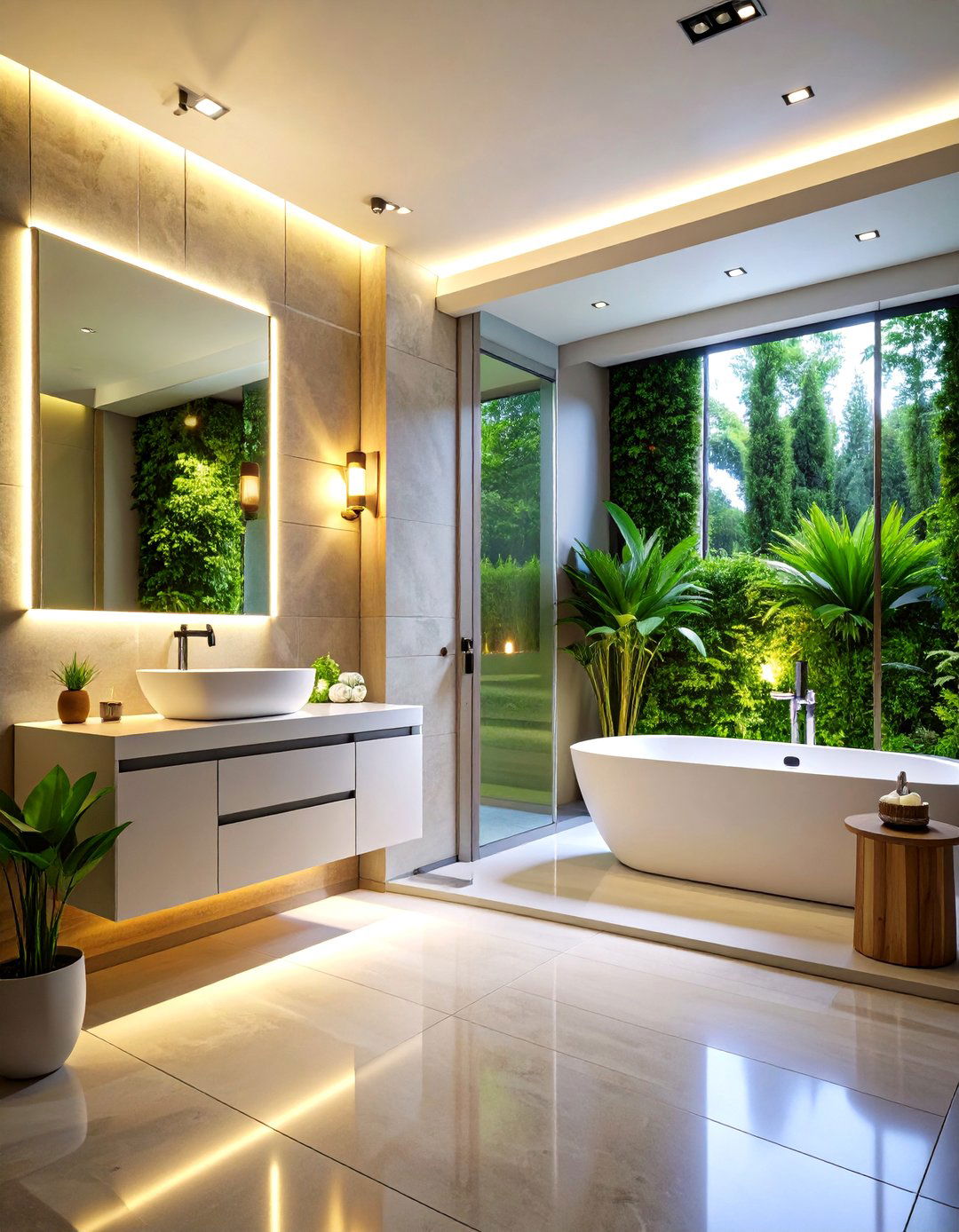 Motion Sensor Automation - 24 Bathroom Lighting Ideas