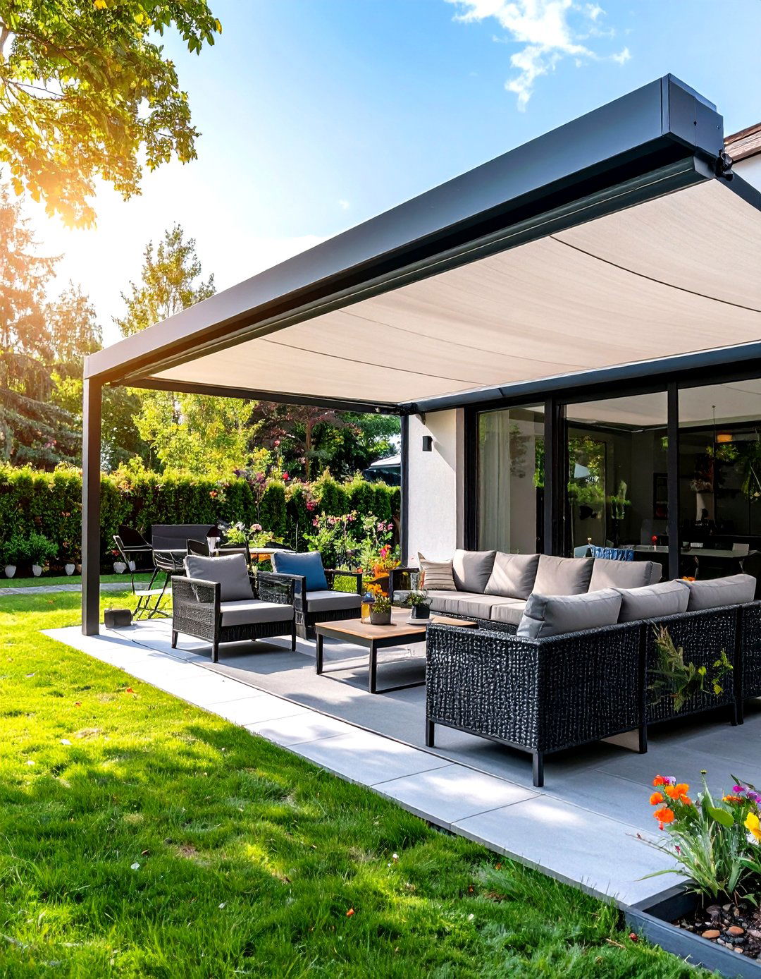 Motorized Screen Systems - 24 Patio Enclosure Ideas