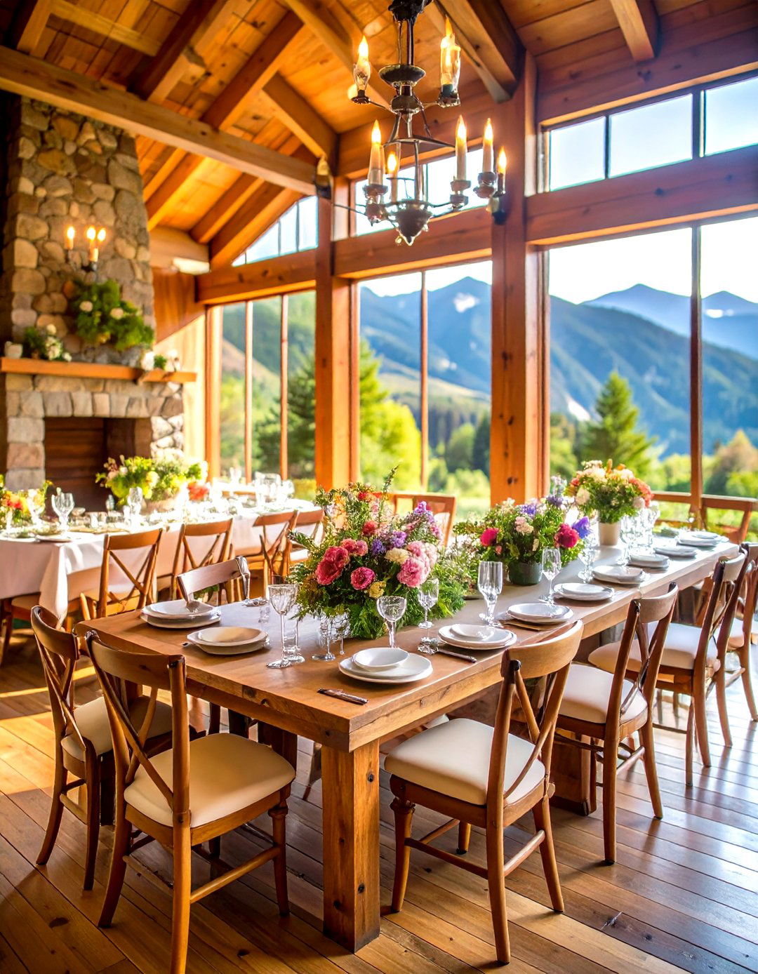 Mountain Lodge Rustic Romance - 24 Destination Wedding Ideas