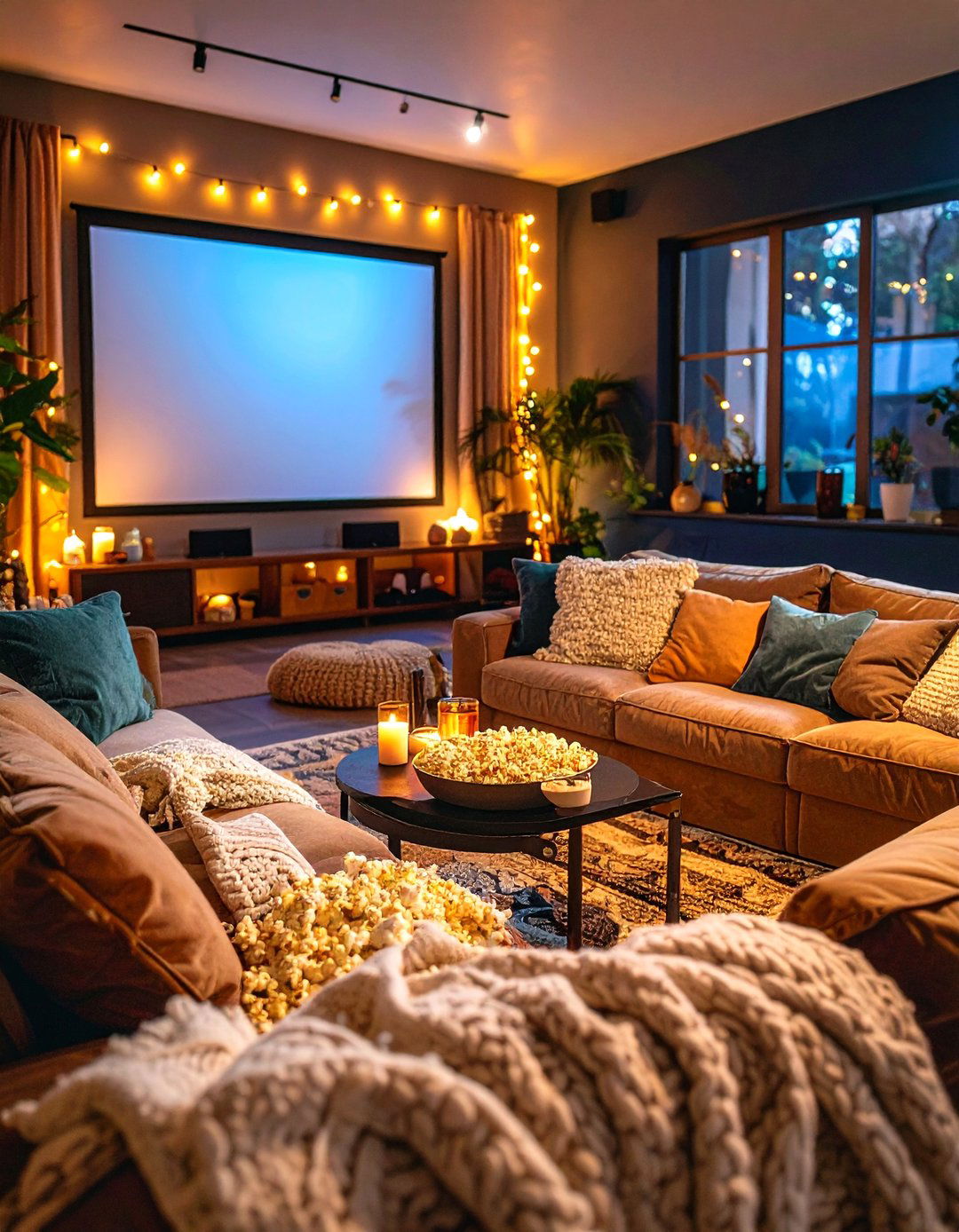 Movie Marathon Night Experience - 24 Wedding Anniversary Ideas