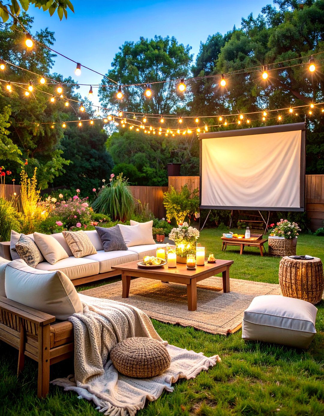Movie Night Under Stars Rehearsal Dinner - 24 Wedding Rehearsal Dinner Ideas