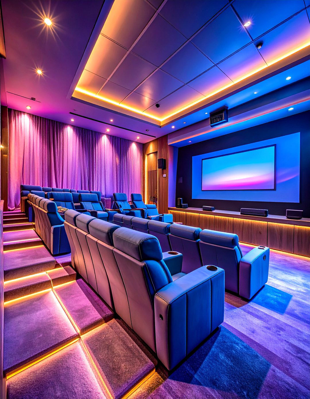 Movie Theater Experience - 24 Teen Hangout Room Ideas