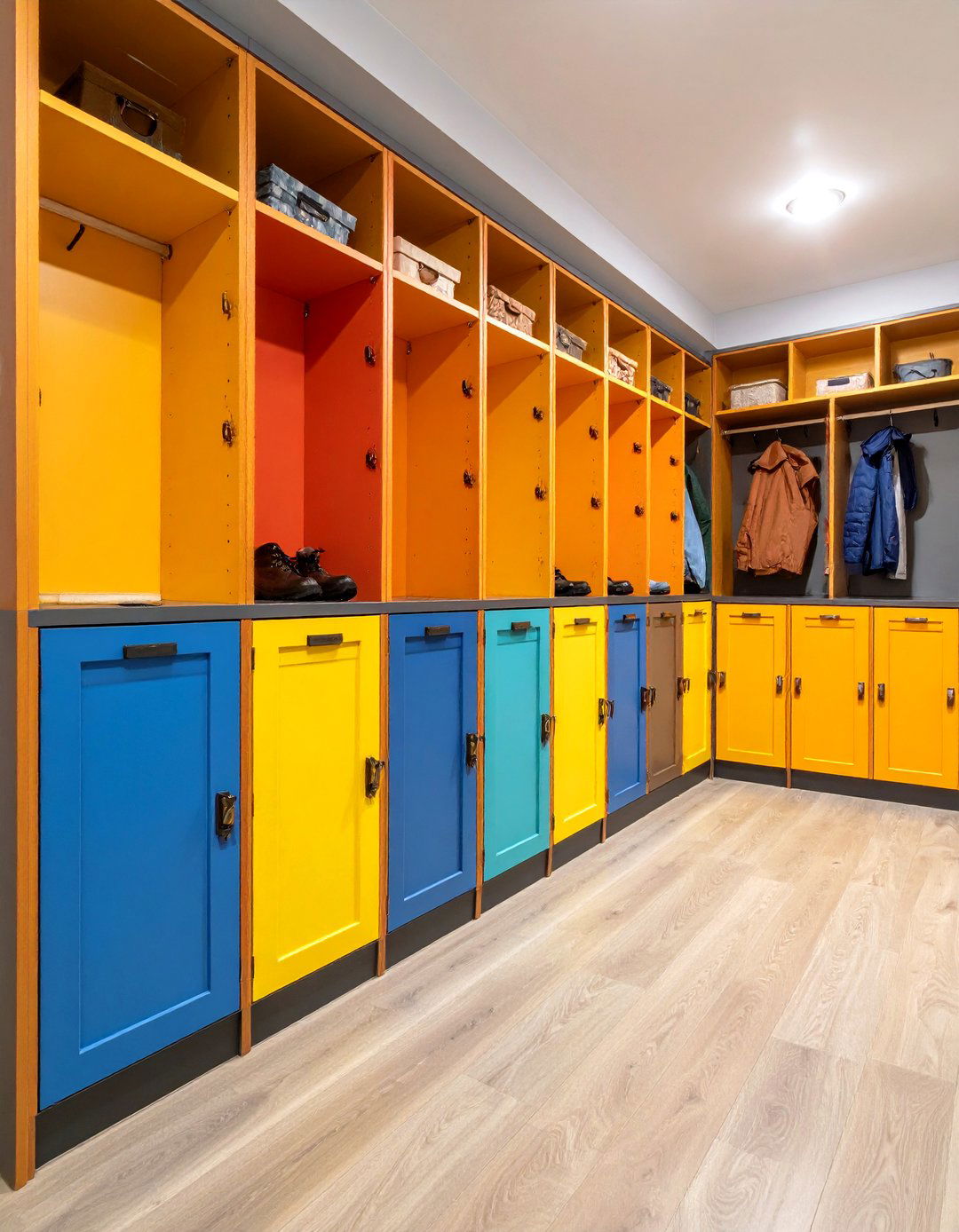 Mudroom Boot Cubbies and Lockers - 24 Boot Storage Ideas