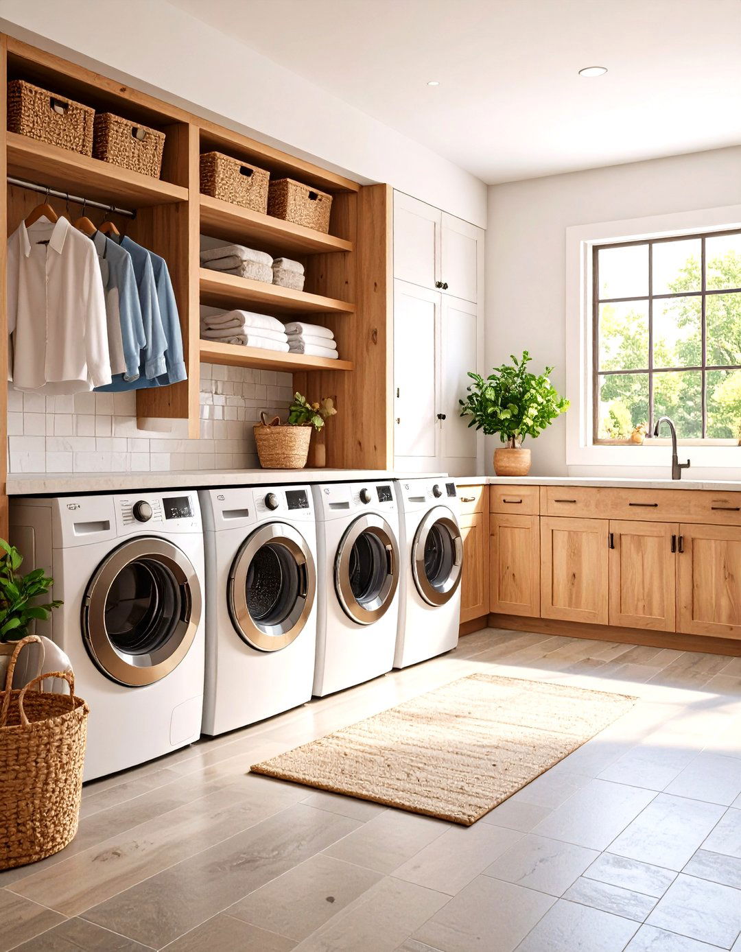 Mudroom Combination Laundry Room - 24 Farmhouse Laundry Room Ideas