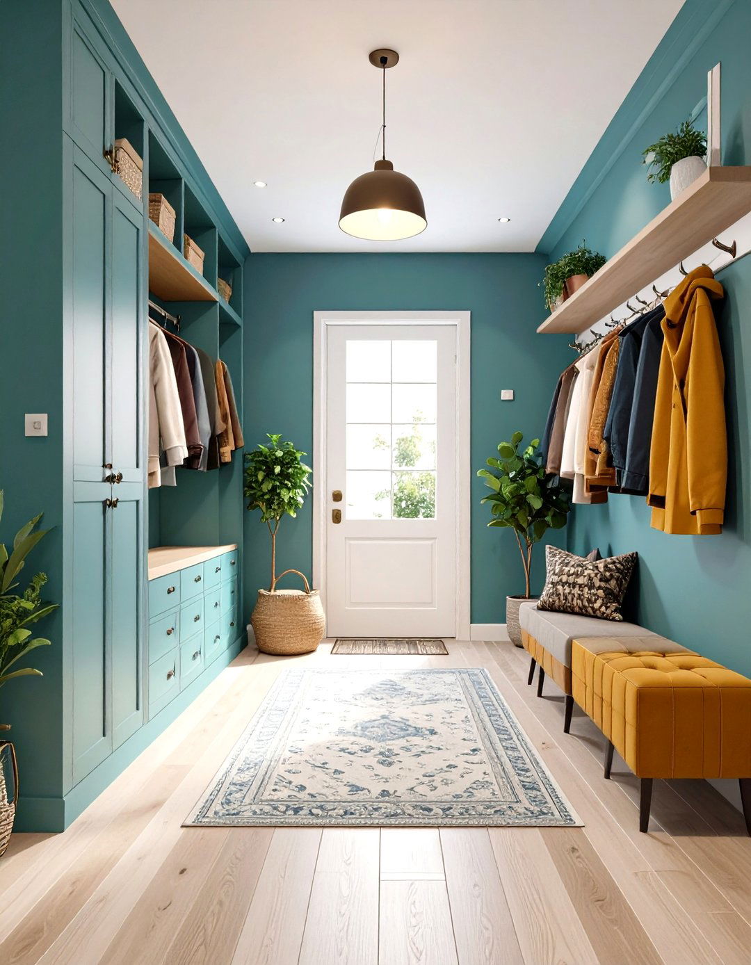 Mudroom Entryway Combo Design - 24 Mud Room Ideas