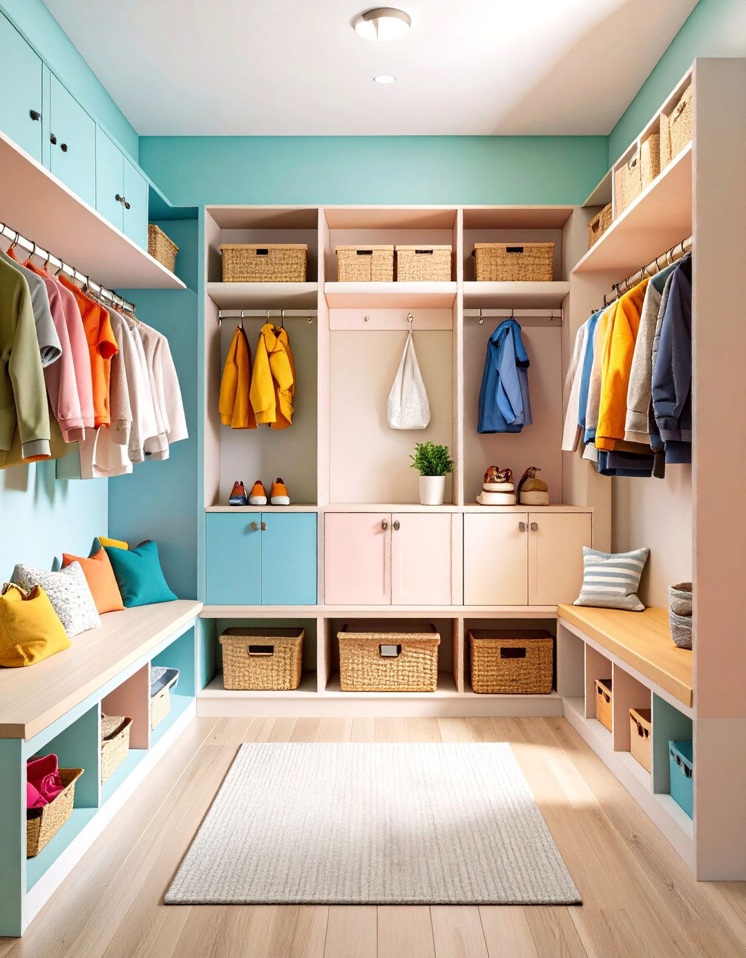 Mudroom Organization Station - 24 Command Center Ideas