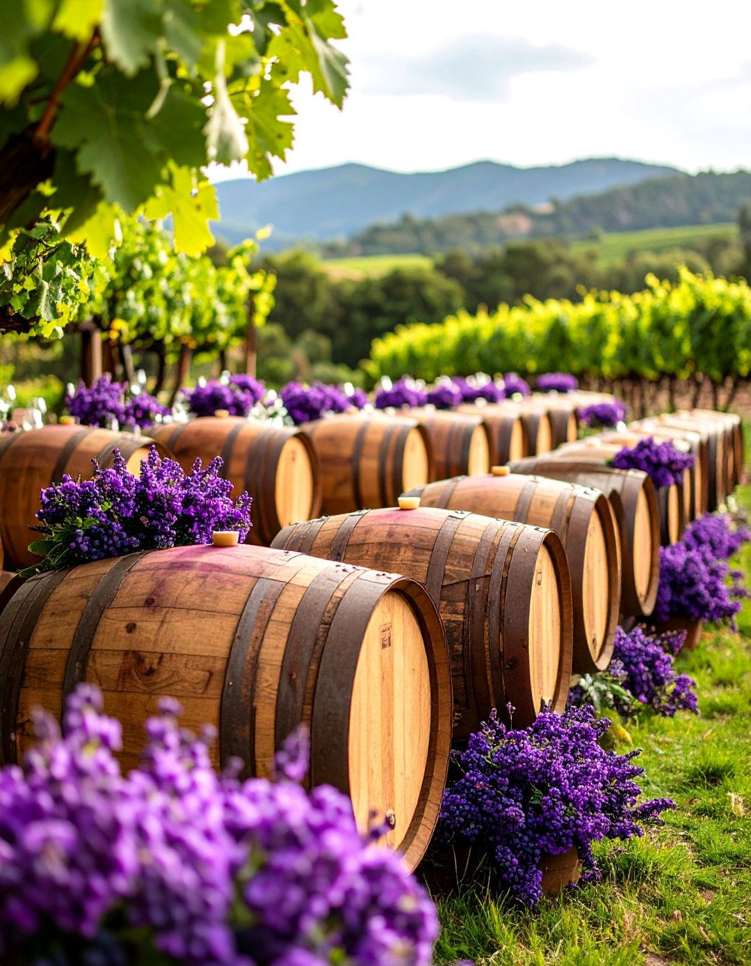 Mulberry Wine Country Wedding - 24 Purple Wedding Theme Ideas