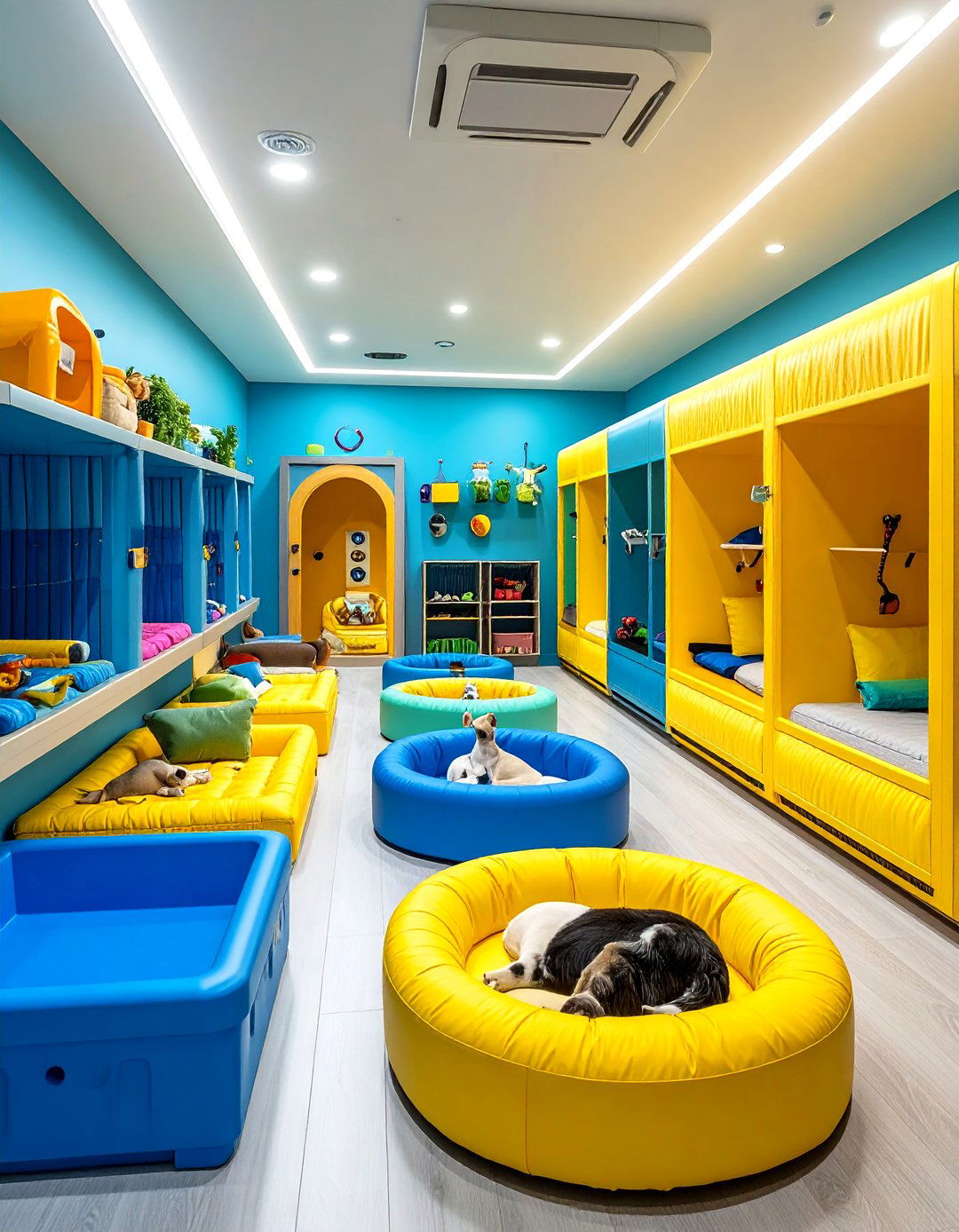 Multi Dog Family Suite - 24 Dog Room Ideas