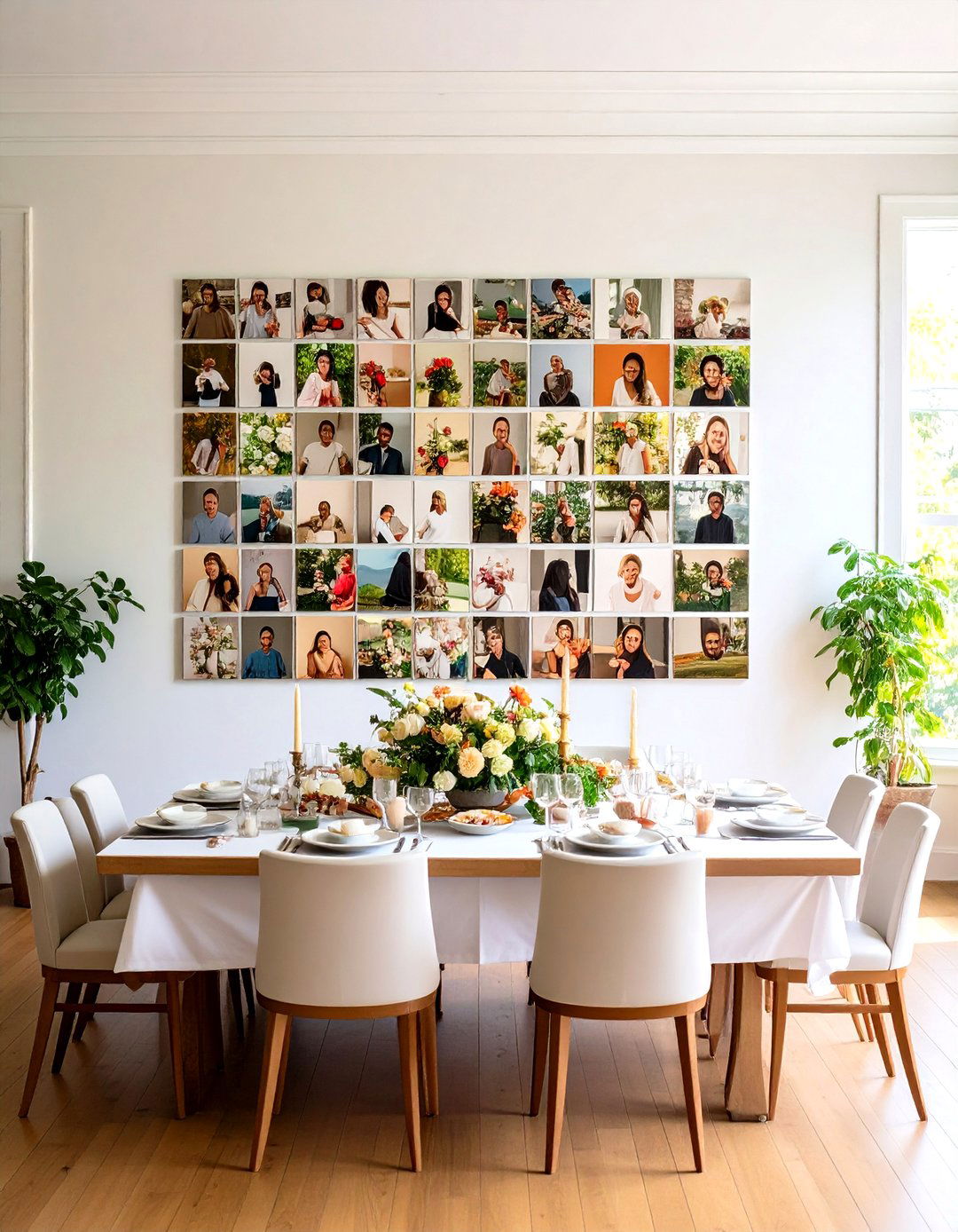 Multi Frame Collage Units - 24 Photo Display Ideas