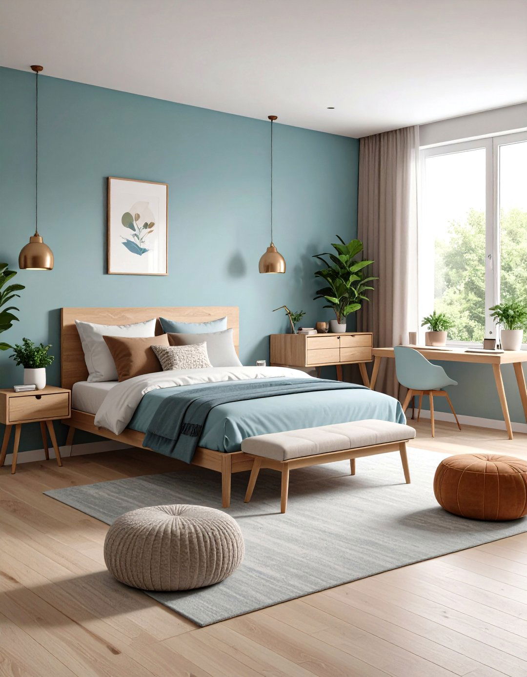 Multi Functional Furniture Layouts - 24 Student Bedroom Design Ideas