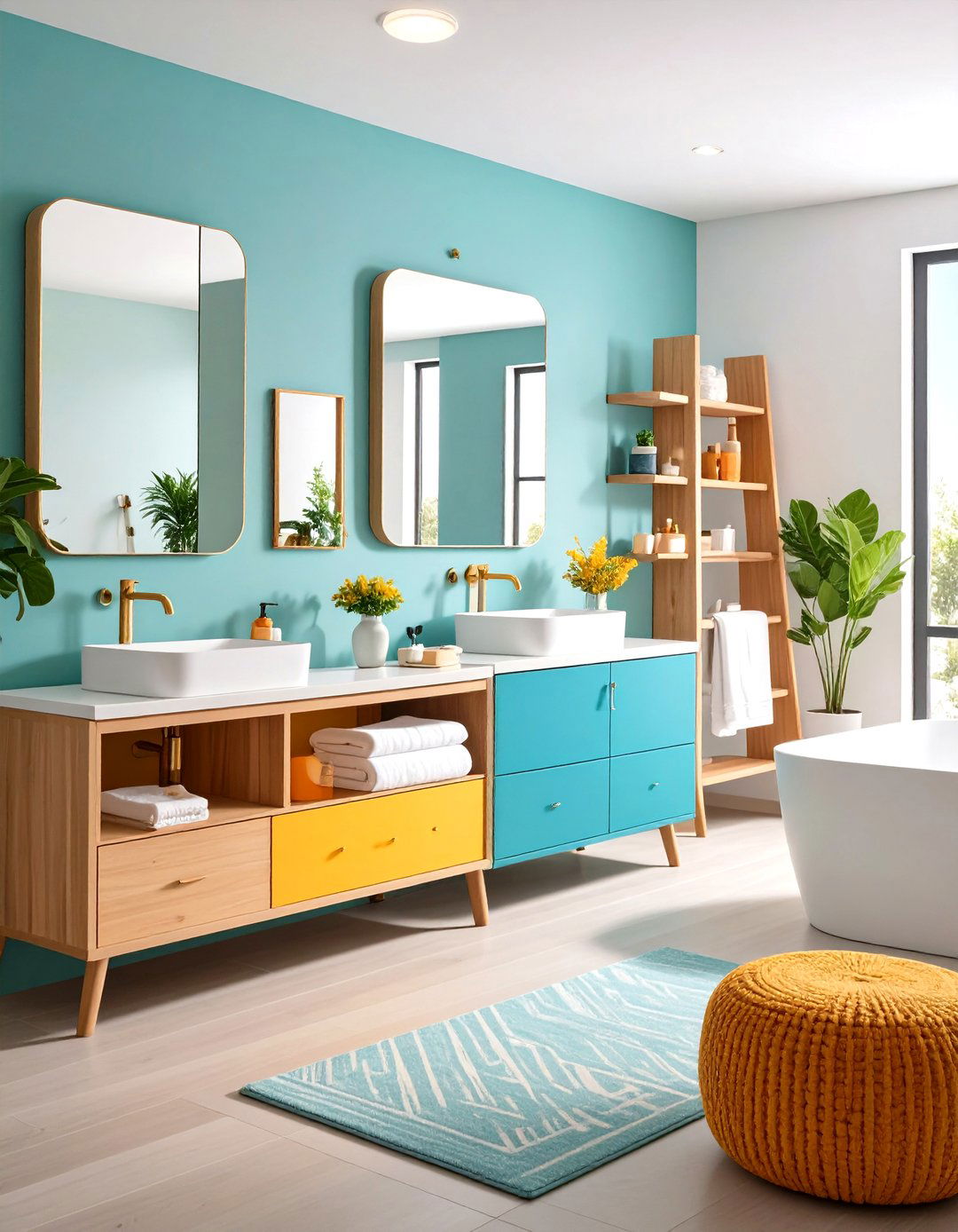 Multi Functional Furniture - 24 Dorm Bathroom Ideas