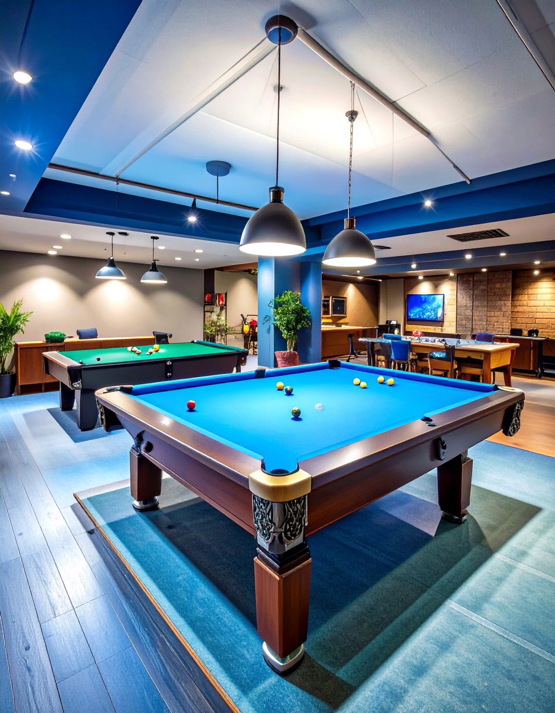 Multi Game Entertainment Hub - 24 Basement Game Room Ideas