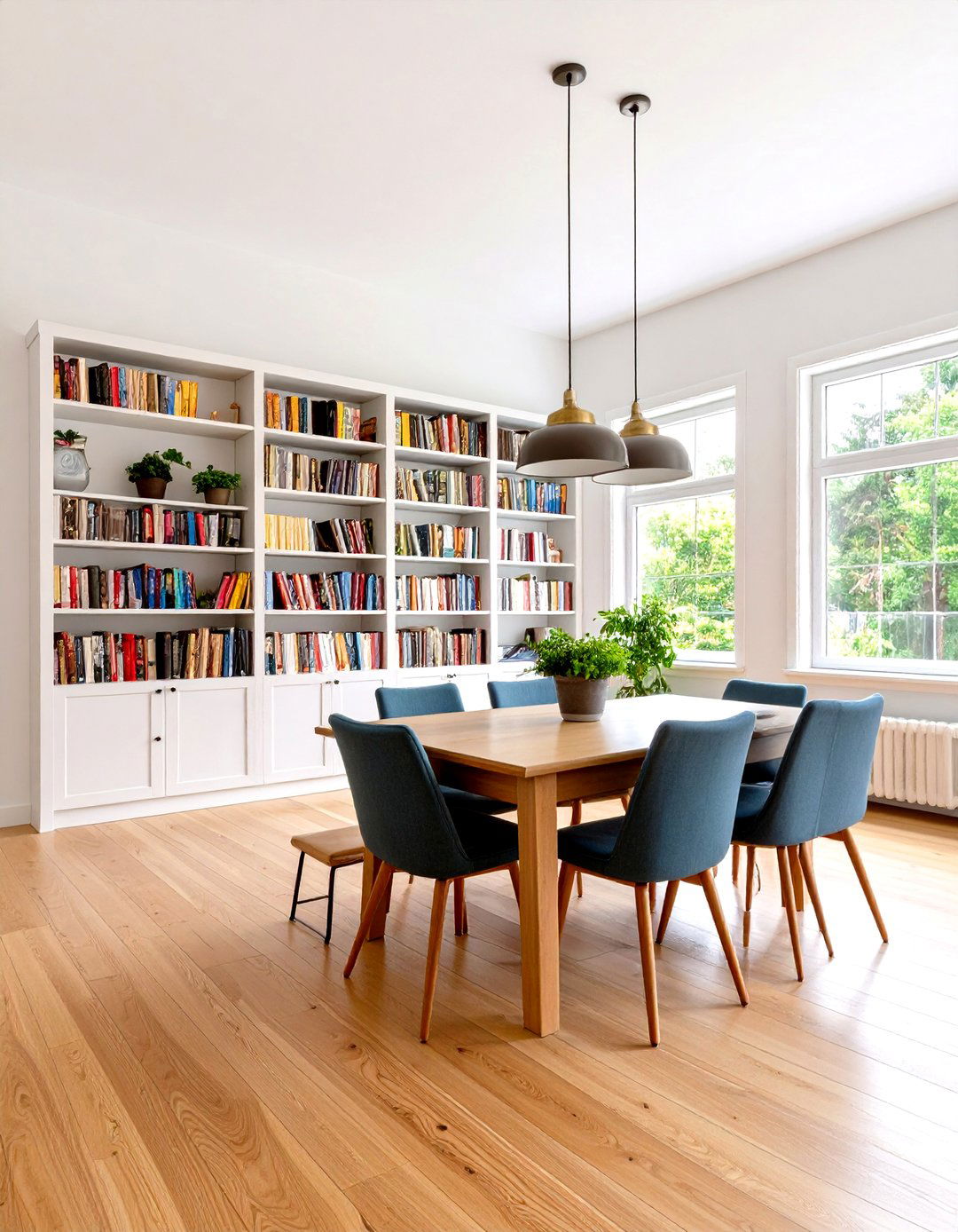 Multi Generational Family Library Dining Room - 24 Library Dining Room Combo Ideas