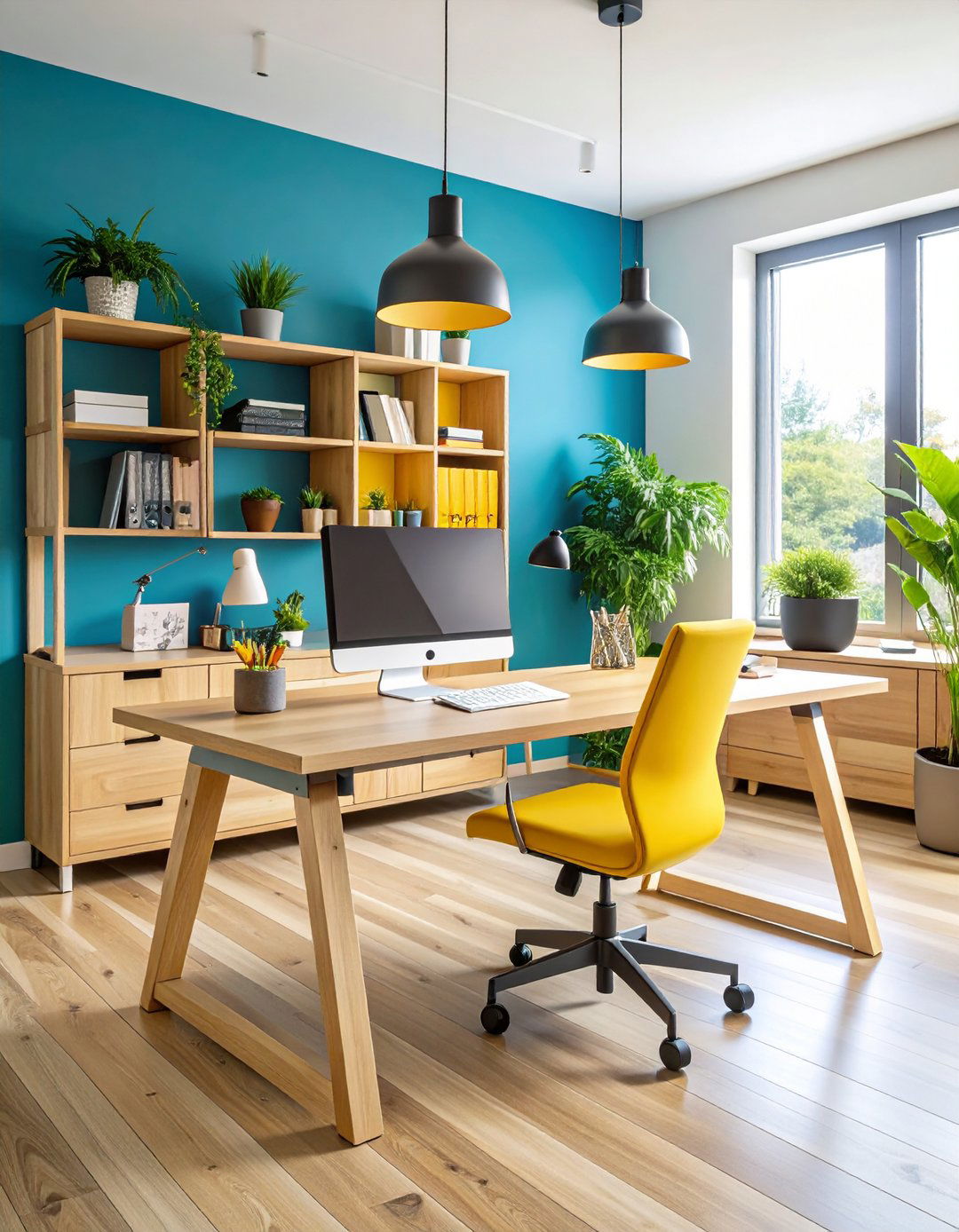 Multi Level Desk Riser System - 24 Budget Home Office Ideas