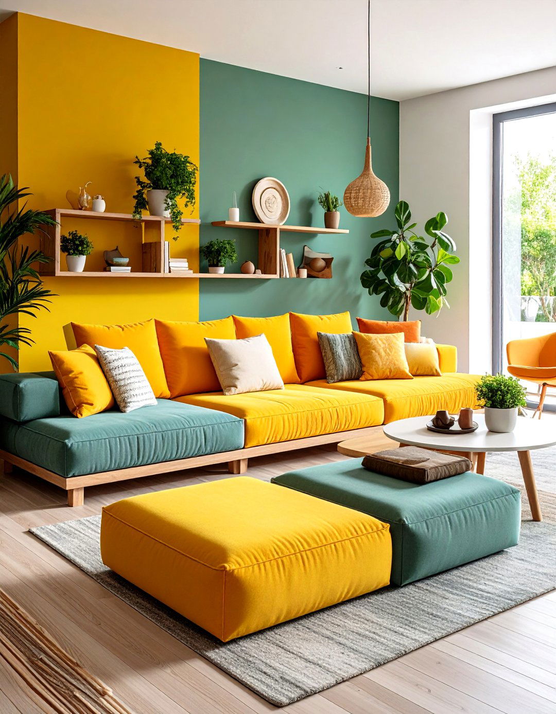 Multi Level Platform Seating - 24 Living Room Nook Ideas