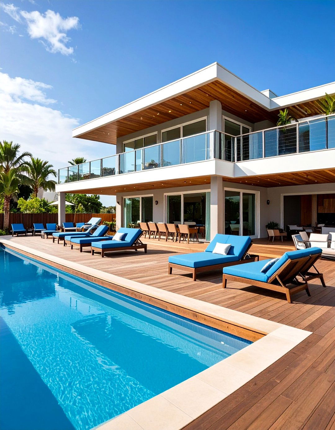 Multi Level Pool Decks - 24 Pool Furniture Ideas