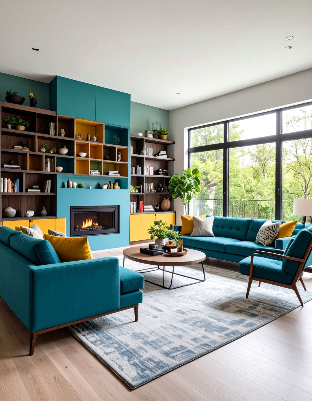 Multi Level Shelf Configurations - 24 Fireplace Built-in Ideas