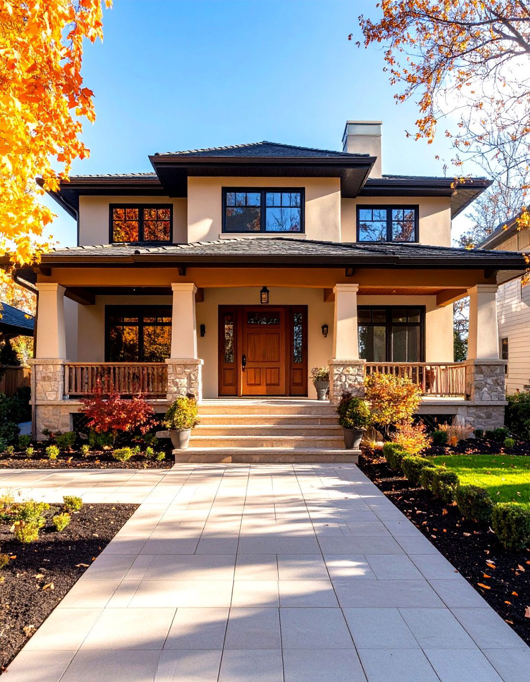Multi Level Stepped Roof Complexity - 24 Front Porch Roof Ideas