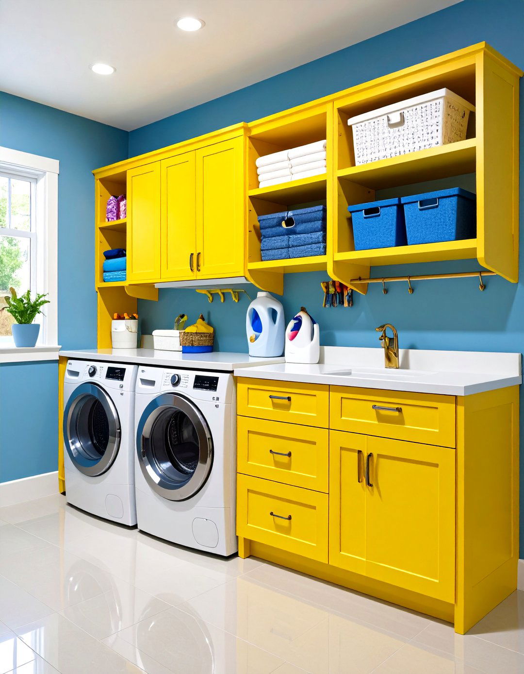 Multi Level Storage Solutions - 24 Utility Room Ideas