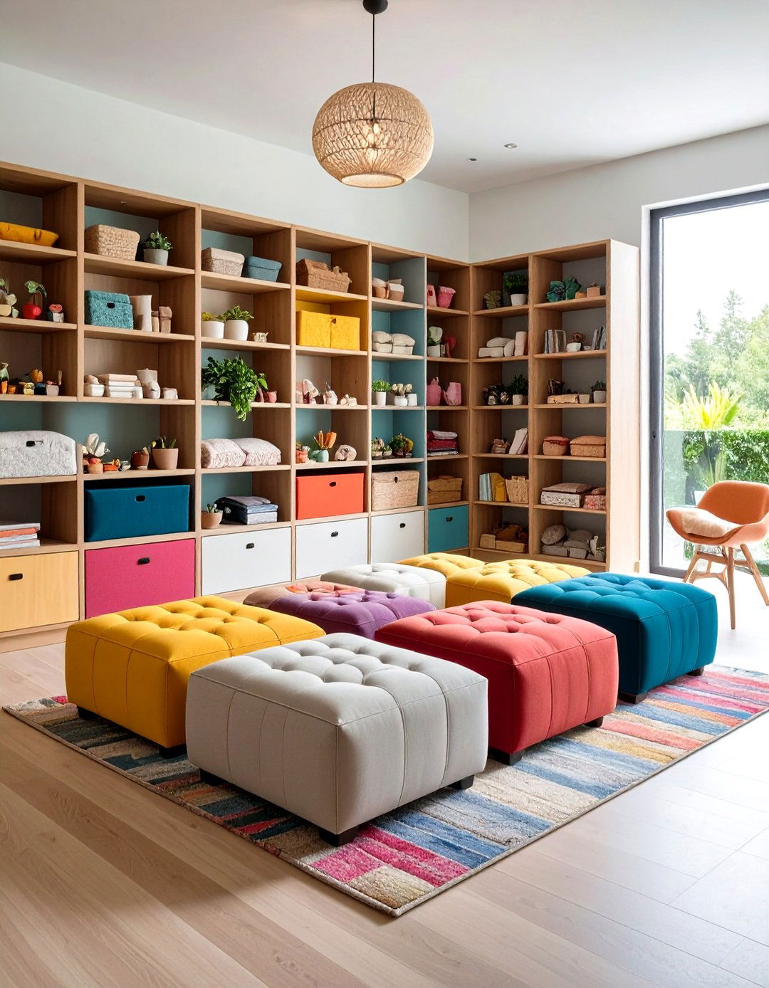 Multi Purpose Furniture Storage - 24 Craft Room Organization Ideas