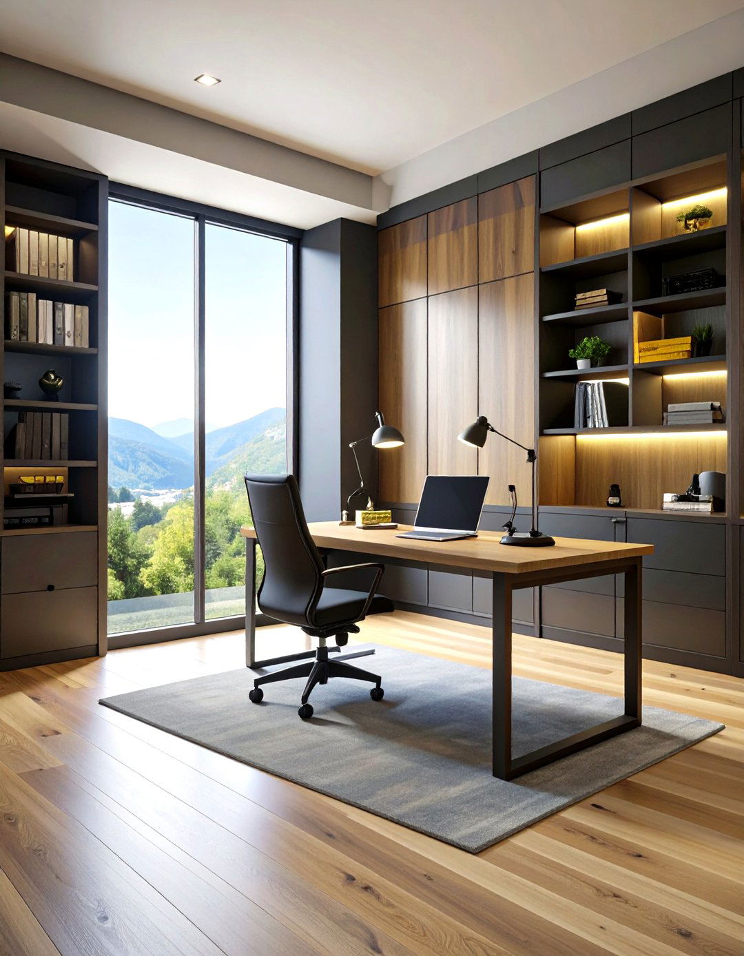 Multi Purpose Home Office Integration - 24 Gun Room Ideas