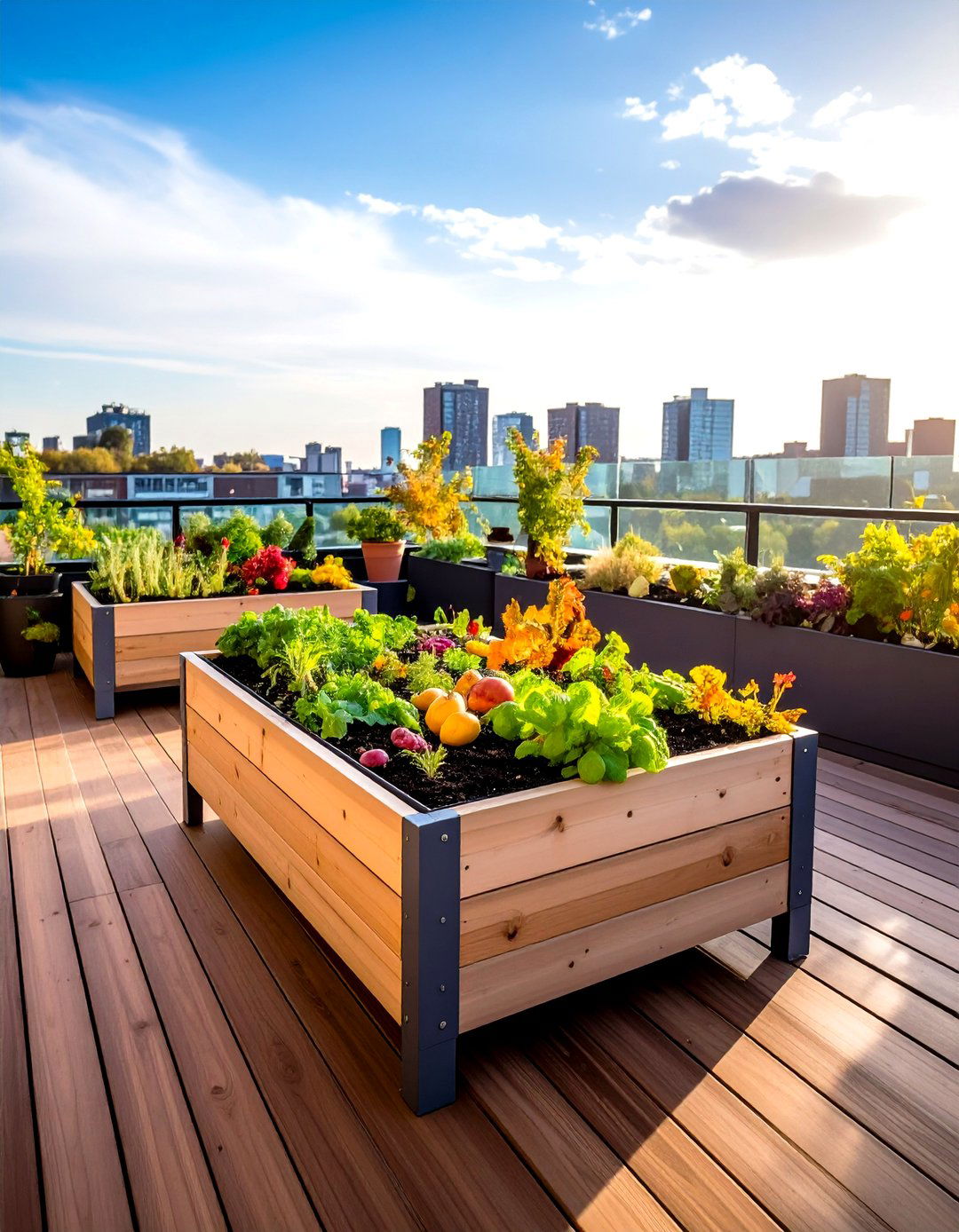 Multi Season Container Rooftop Garden - 24 Rooftop Greenhouse Ideas