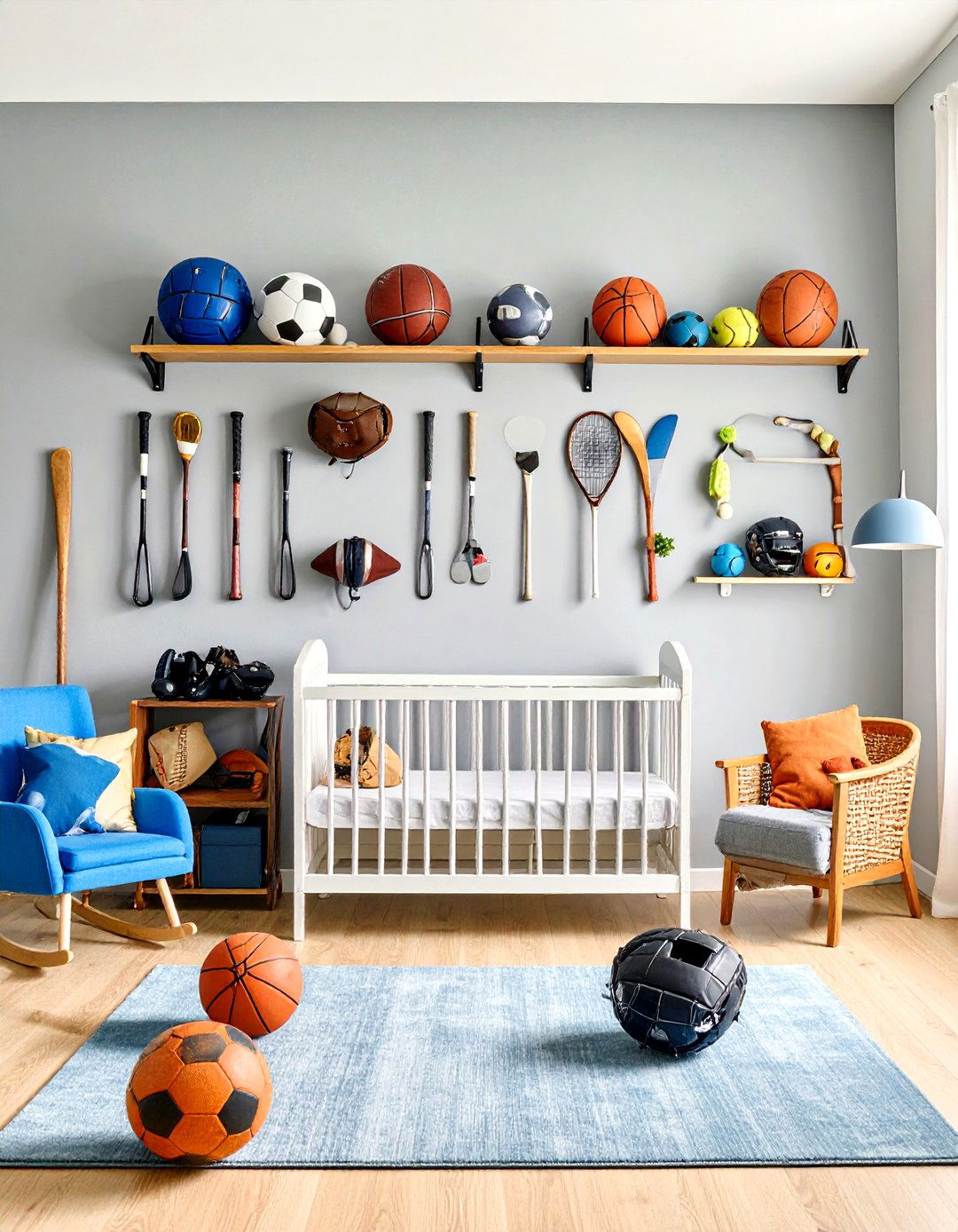 Multi Sport All Star Nursery - 24 Sports Nursery Ideas