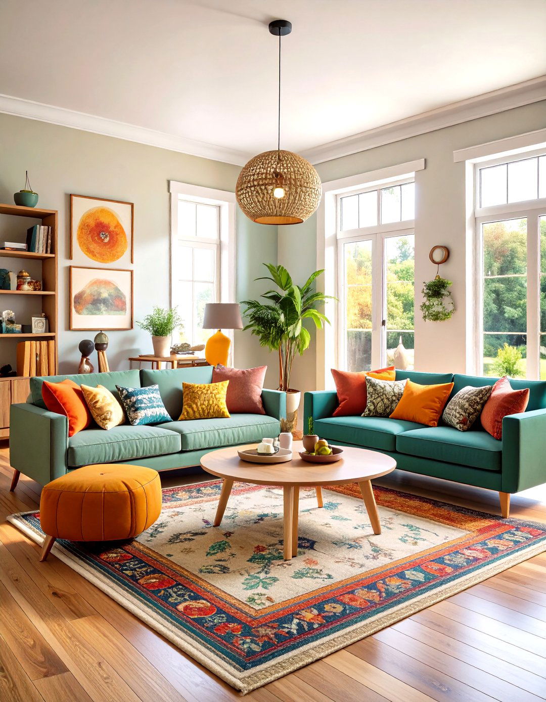 Multi Zone Flexible Layout - 24 Large Living Room Ideas