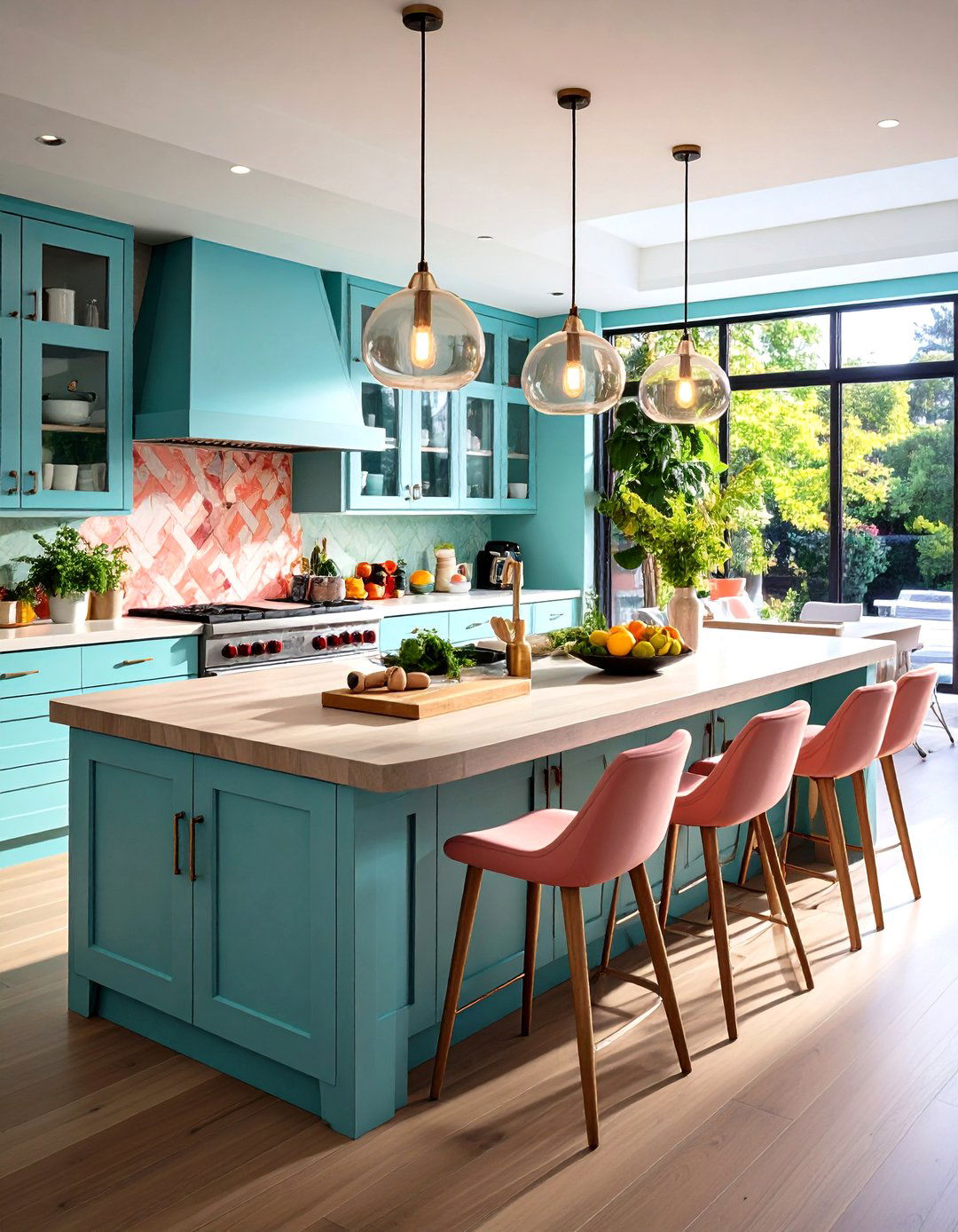 Multifunctional Island Workspace - 24 Eat in Kitchen Ideas