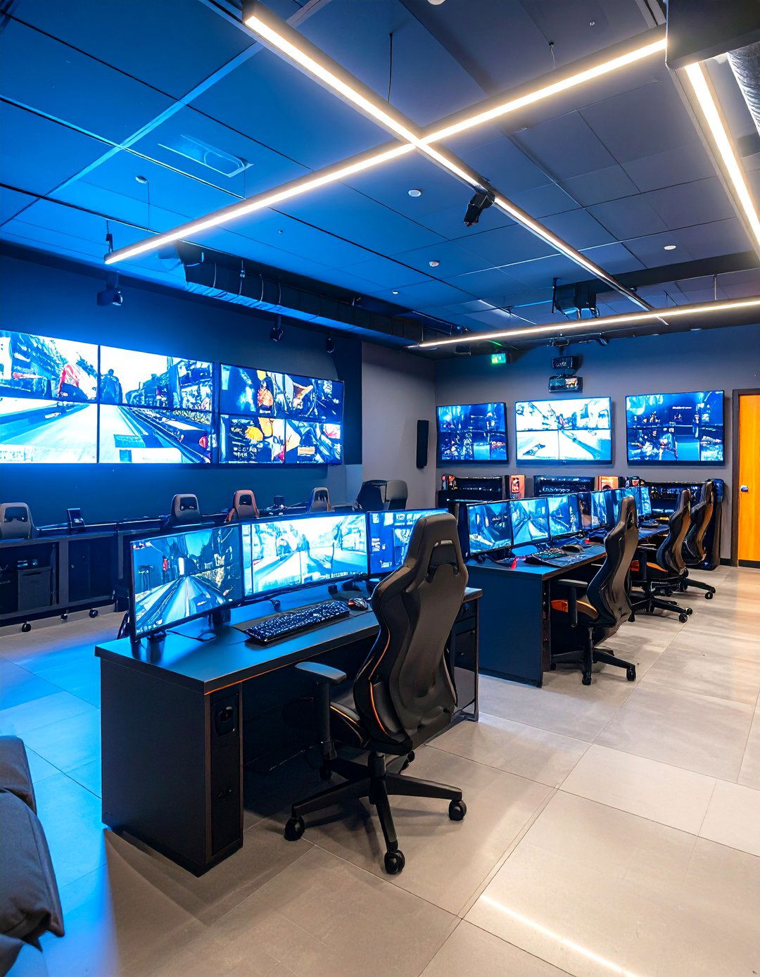 Multimedia Entertainment Complex - 24 Basement Game Room Ideas