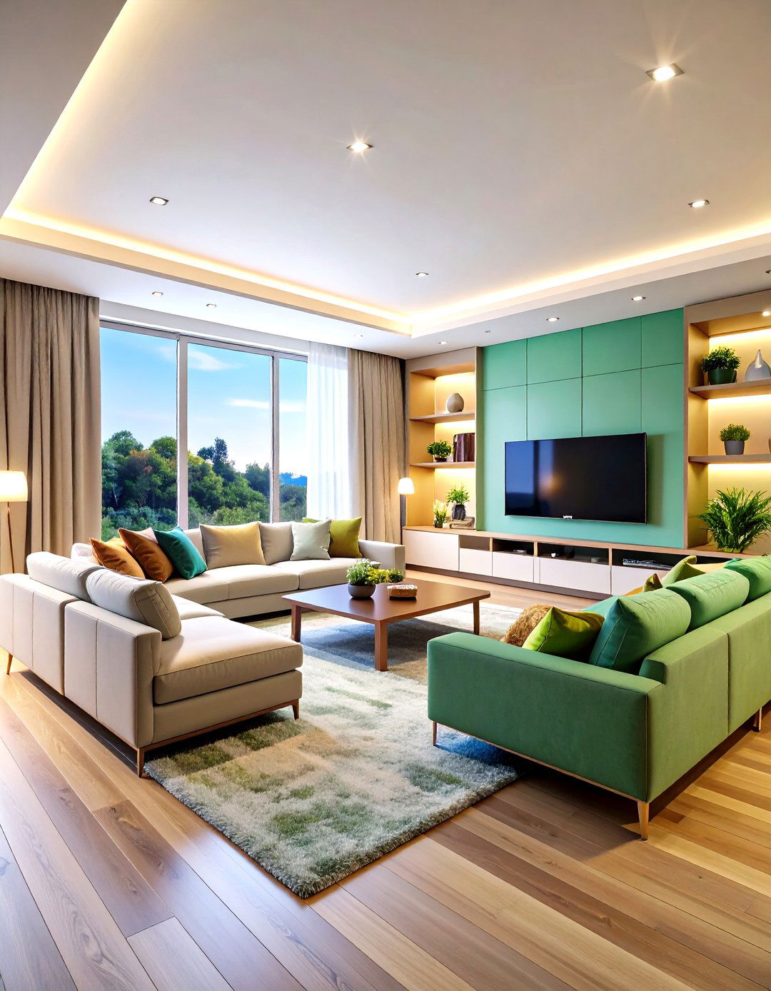 Multipurpose Family Entertainment Room - 24 Media Room Ideas