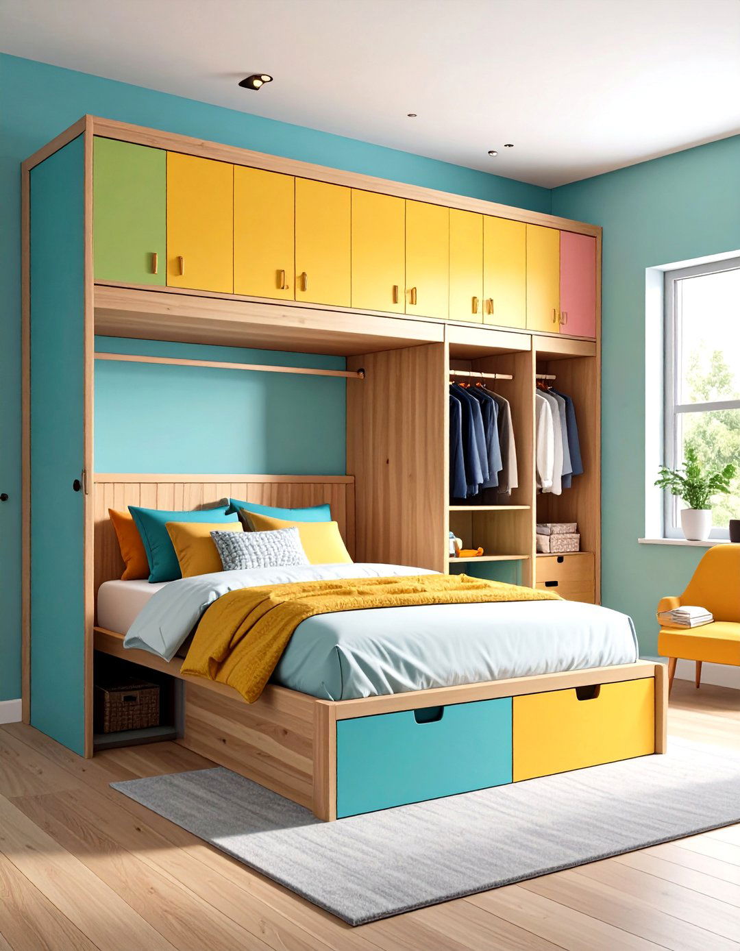 Murphy Bed Nook for Multi Purpose Rooms - 24 Bed Nook Ideas