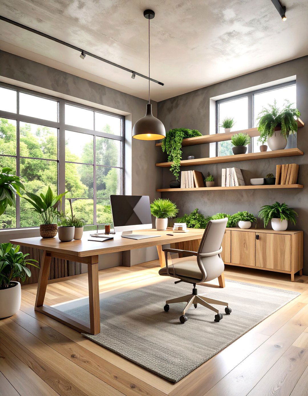 Mushroom Greige Organic Modern - 24 Home Office Paint Colors