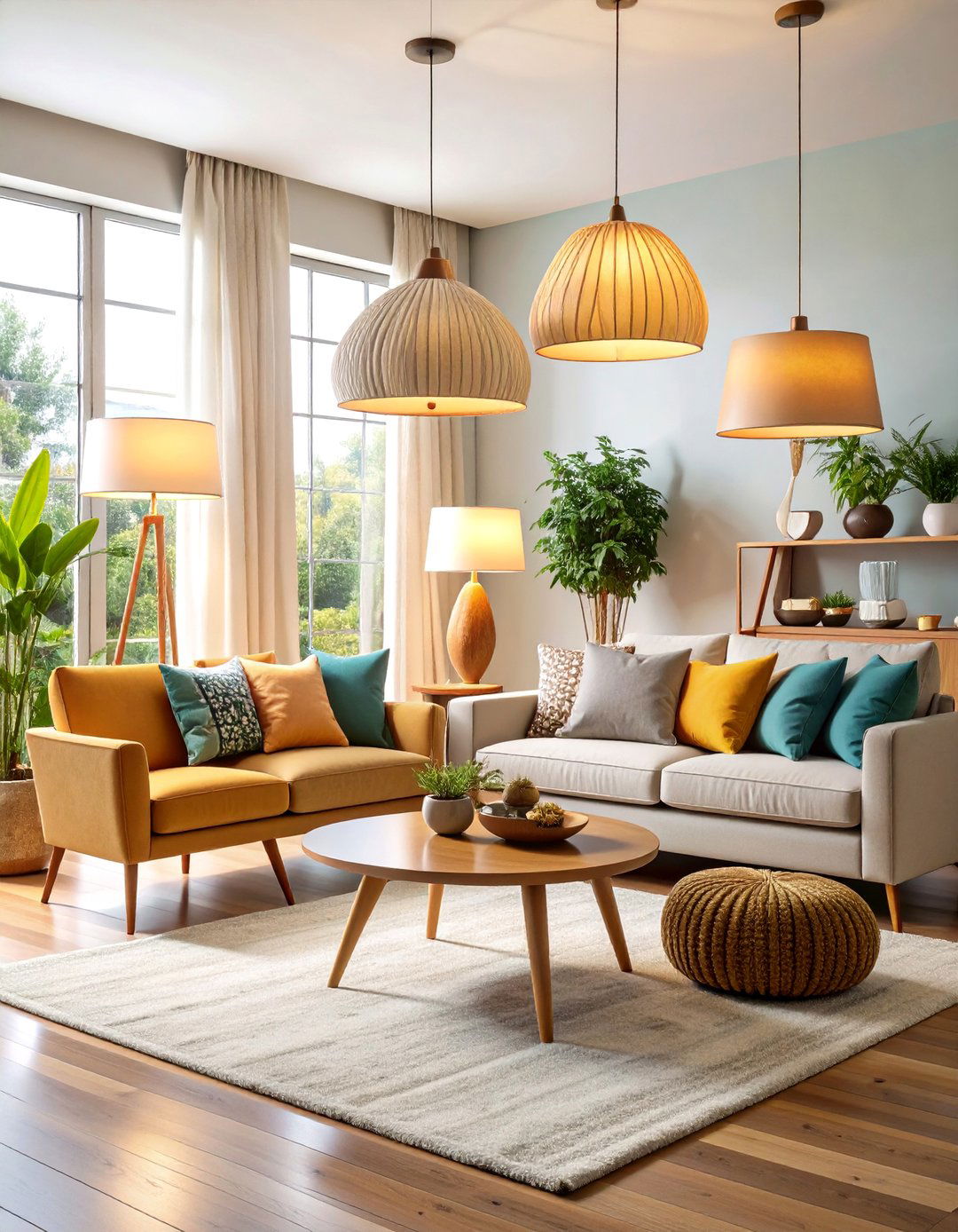 Mushroom Lamp Lighting - 24 1970s-inspired Design Ideas