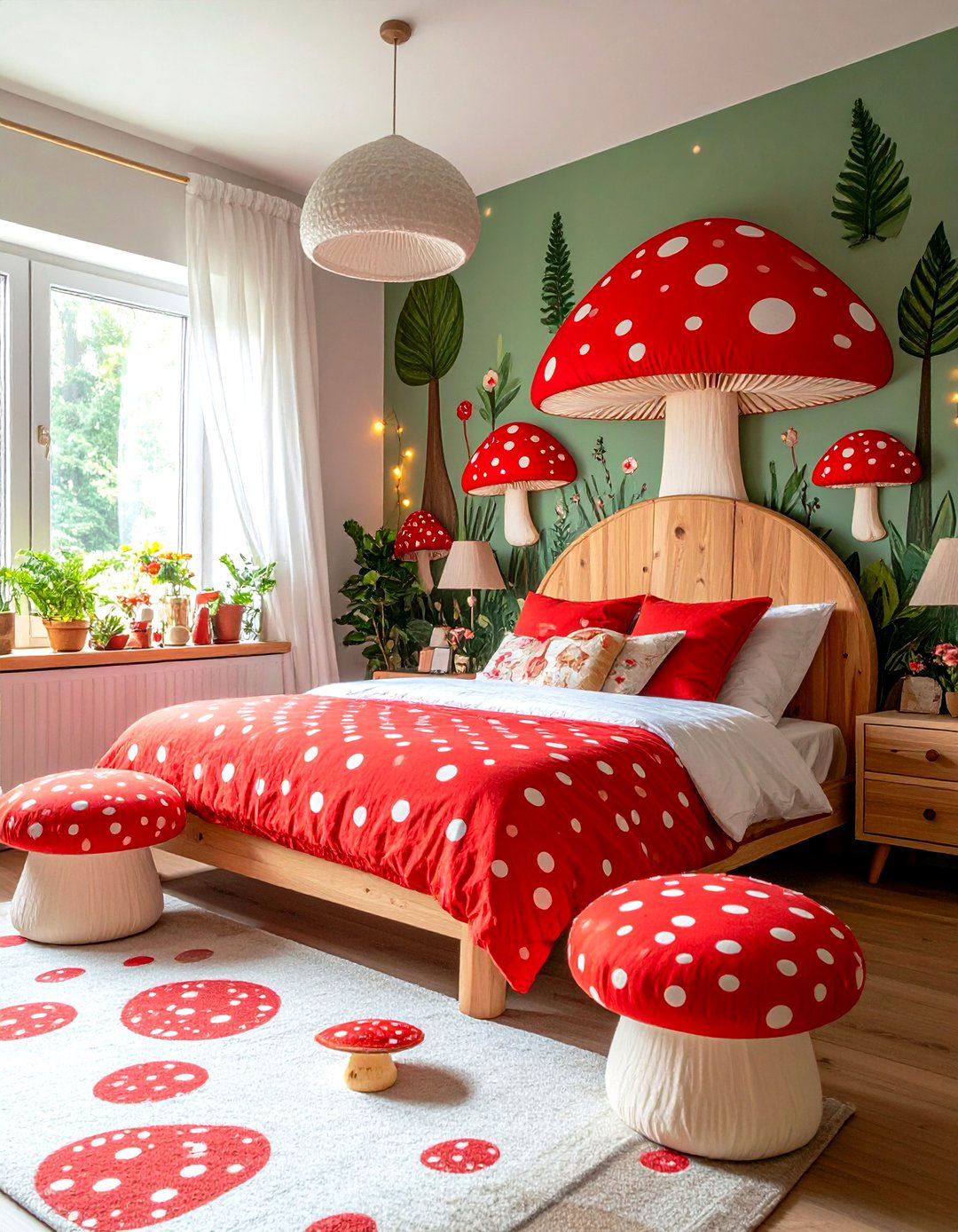 Mushroom Village Fairy House - 24 Fairy-themed Bedroom Ideas