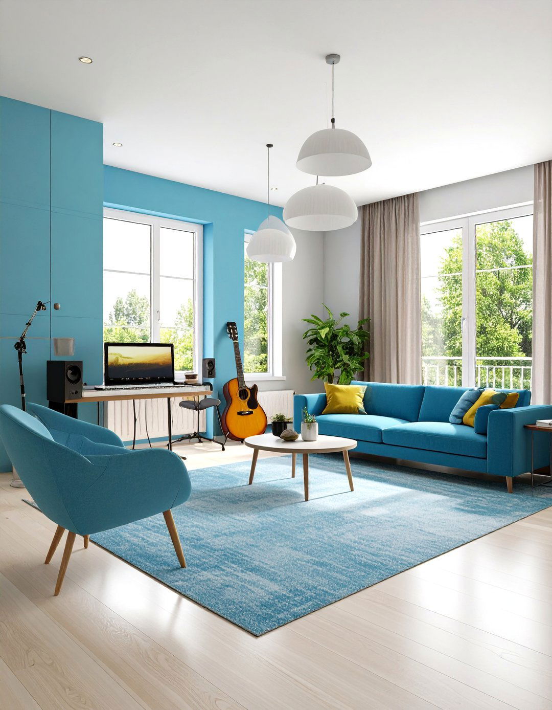 Music Room Practice Space - 24 bonus room ideas