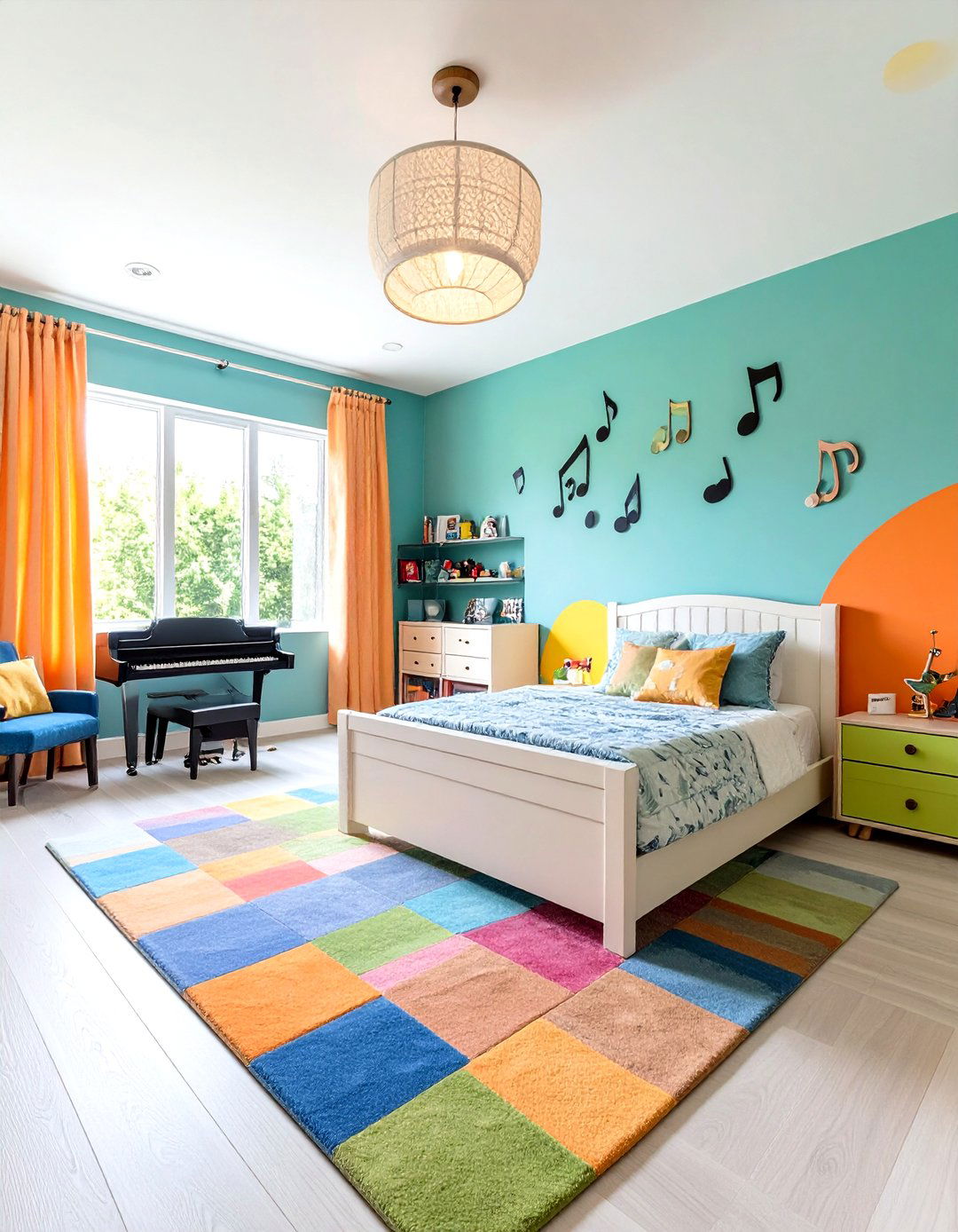Music Studio Rhythm Theme - 24 Toddler Room Ideas