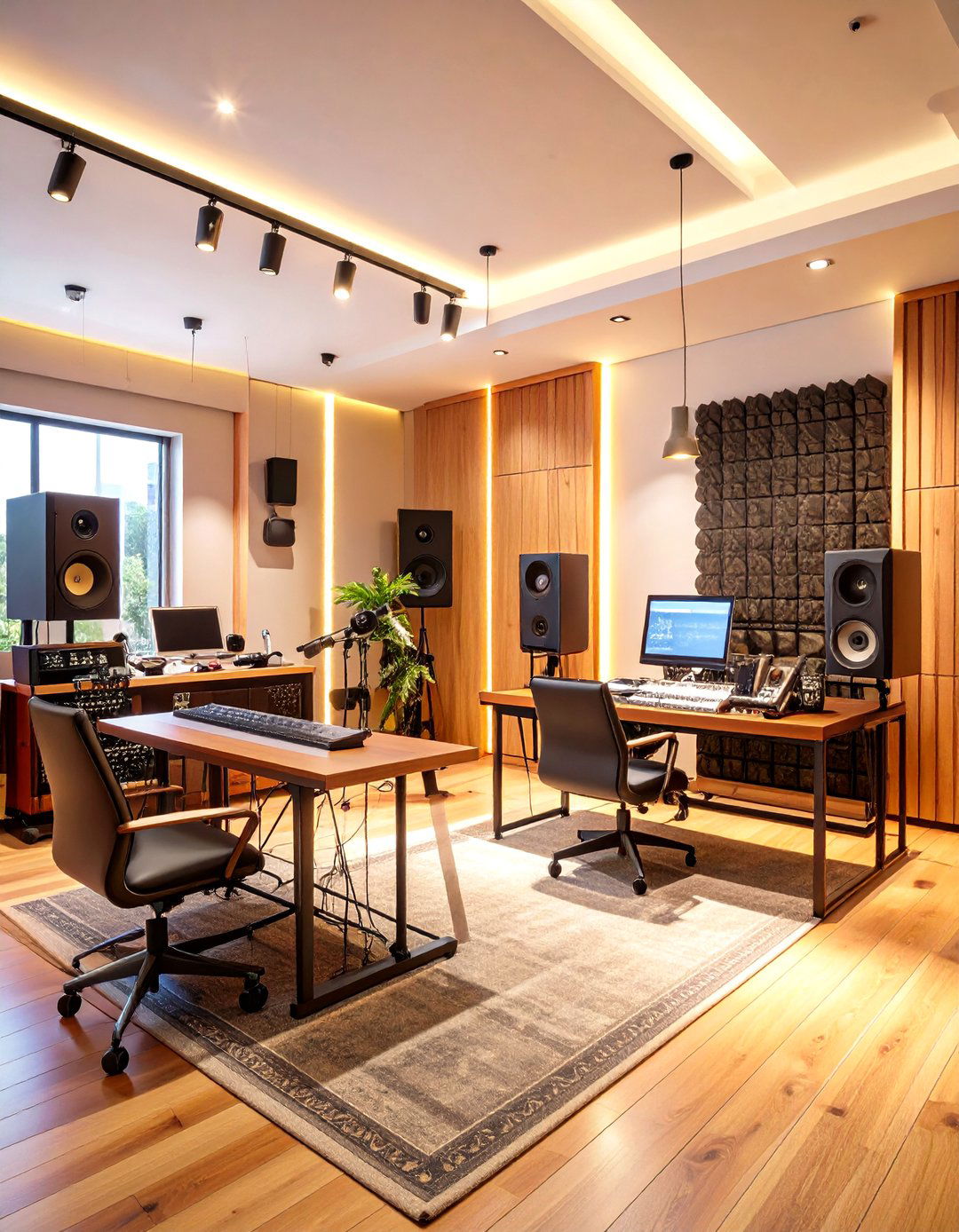 Music Studio and Listening Lounge Combination - 24 Luxury Man Cave Ideas