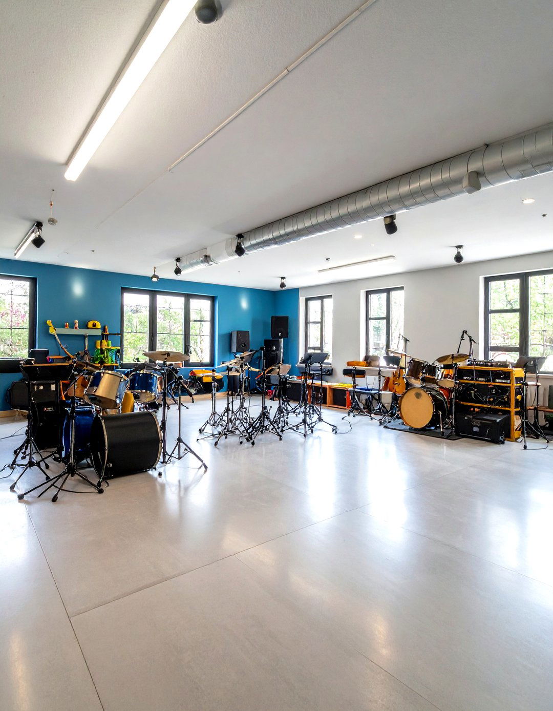 Music and Dance Studio Space - 24 Basement Playroom Ideas