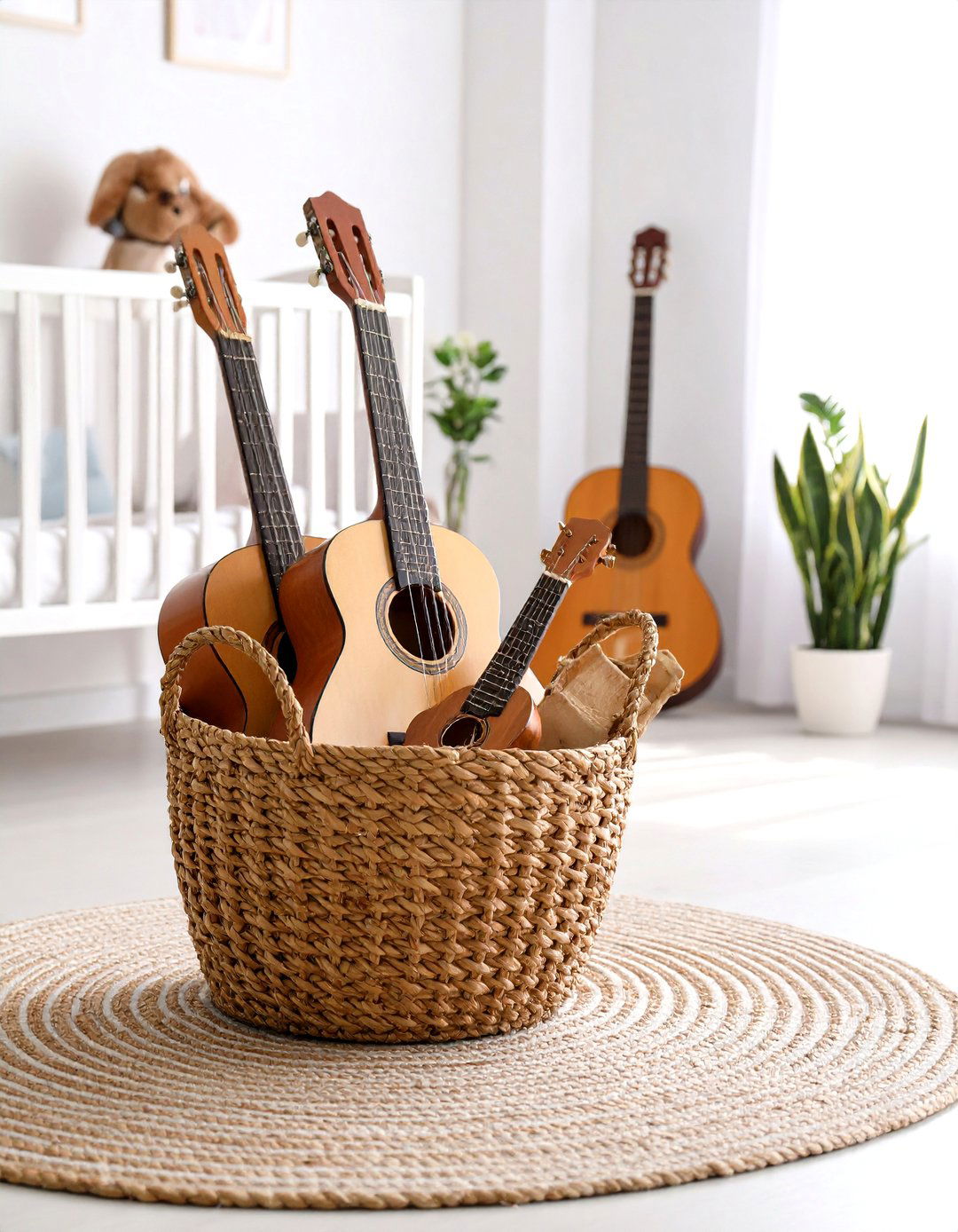 Musical Exploration Corner - 24 montessori nursery ideas