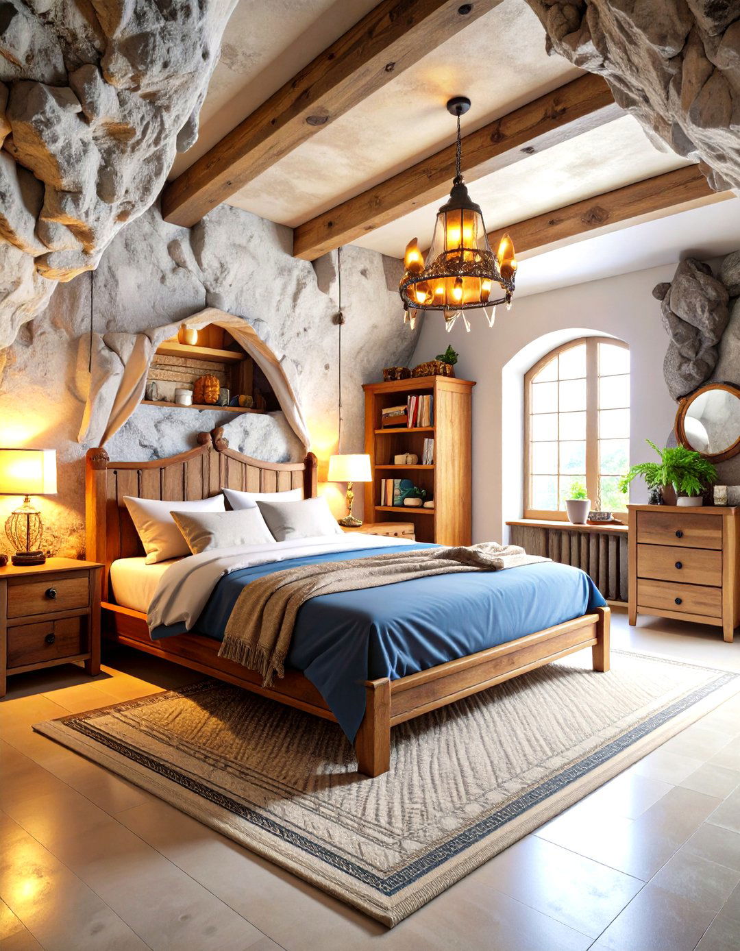 Mysterious Pirate Cave Hideout - 24 Pirate-themed Bedroom Ideas