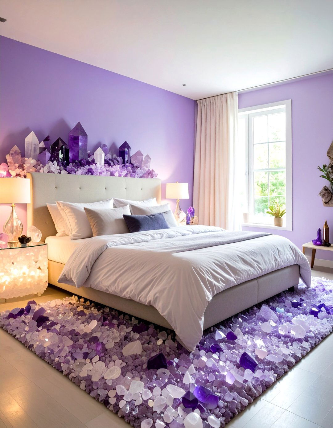 Mystical Crystal Cave - 24 pastel goth bedroom ideas