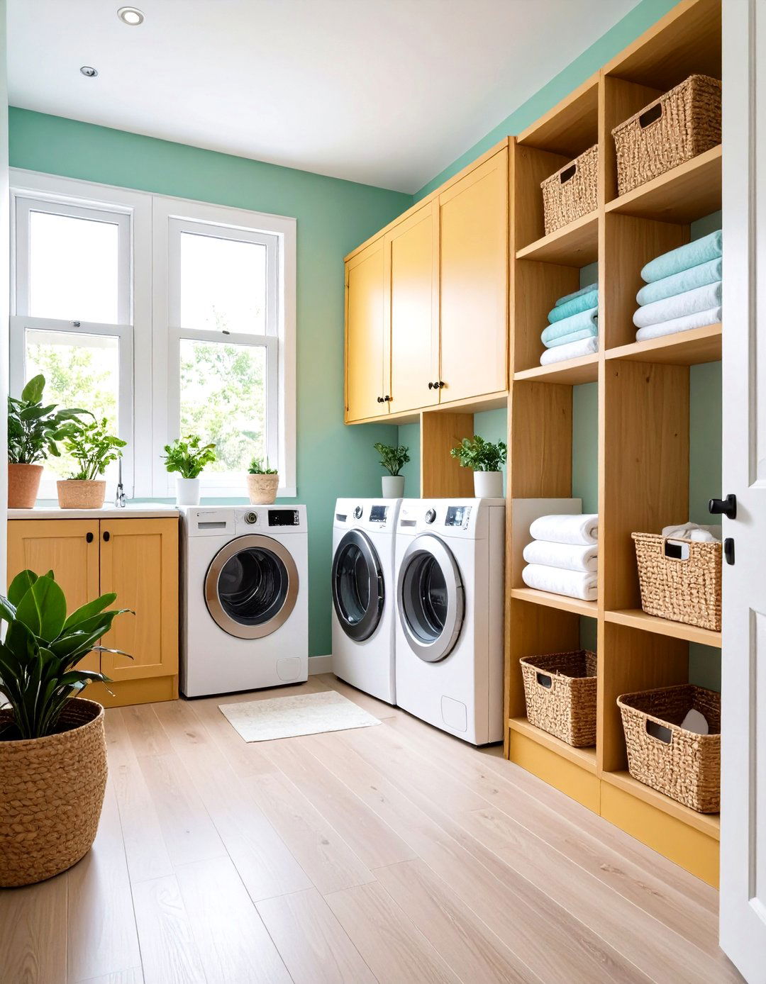 Narrow Galley Layout - 24 Small Utility Room Ideas