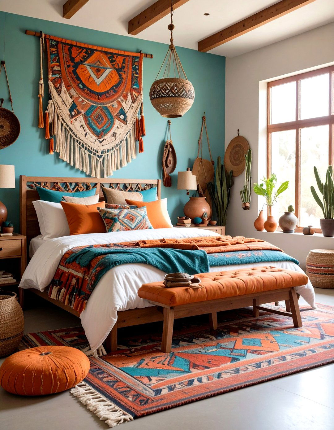 Native American Inspired Bedroom - 24 Western Bedroom Ideas